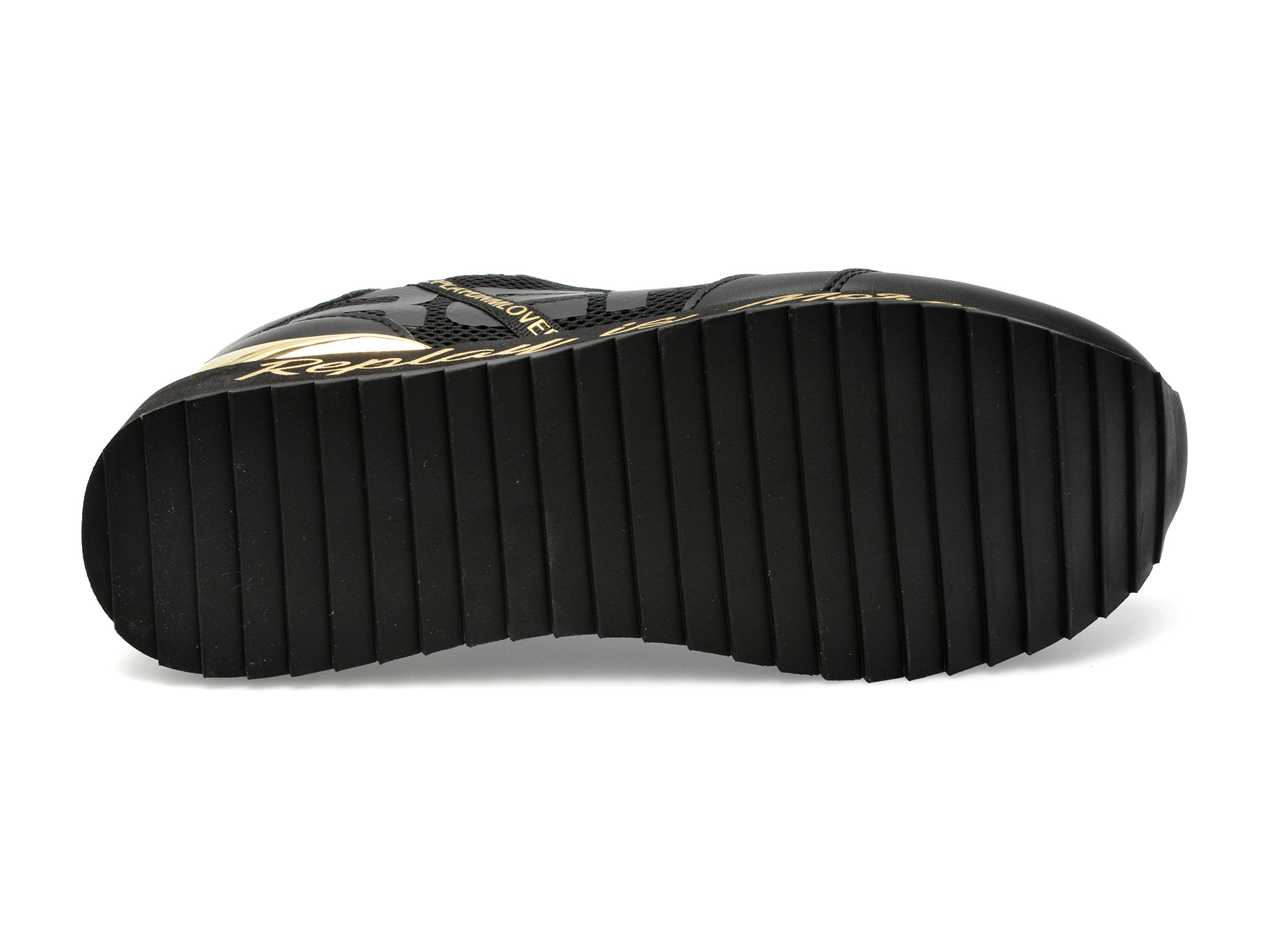 Pantofi REPLAY negri, WS6390T, din material textil
