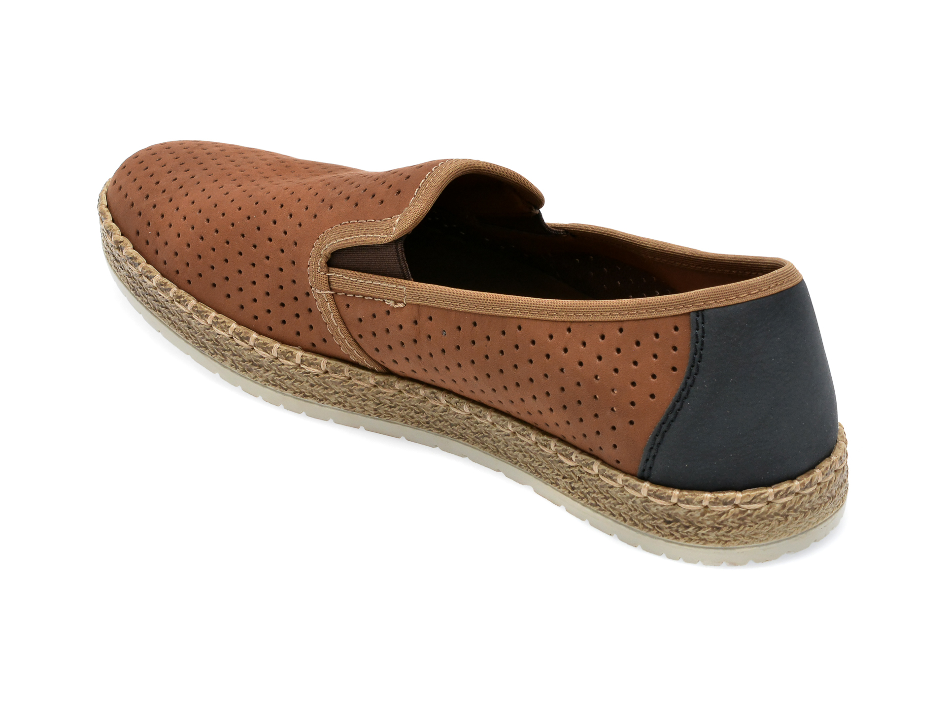 Poze Pantofi RIEKER maro, B5278, din piele naturala