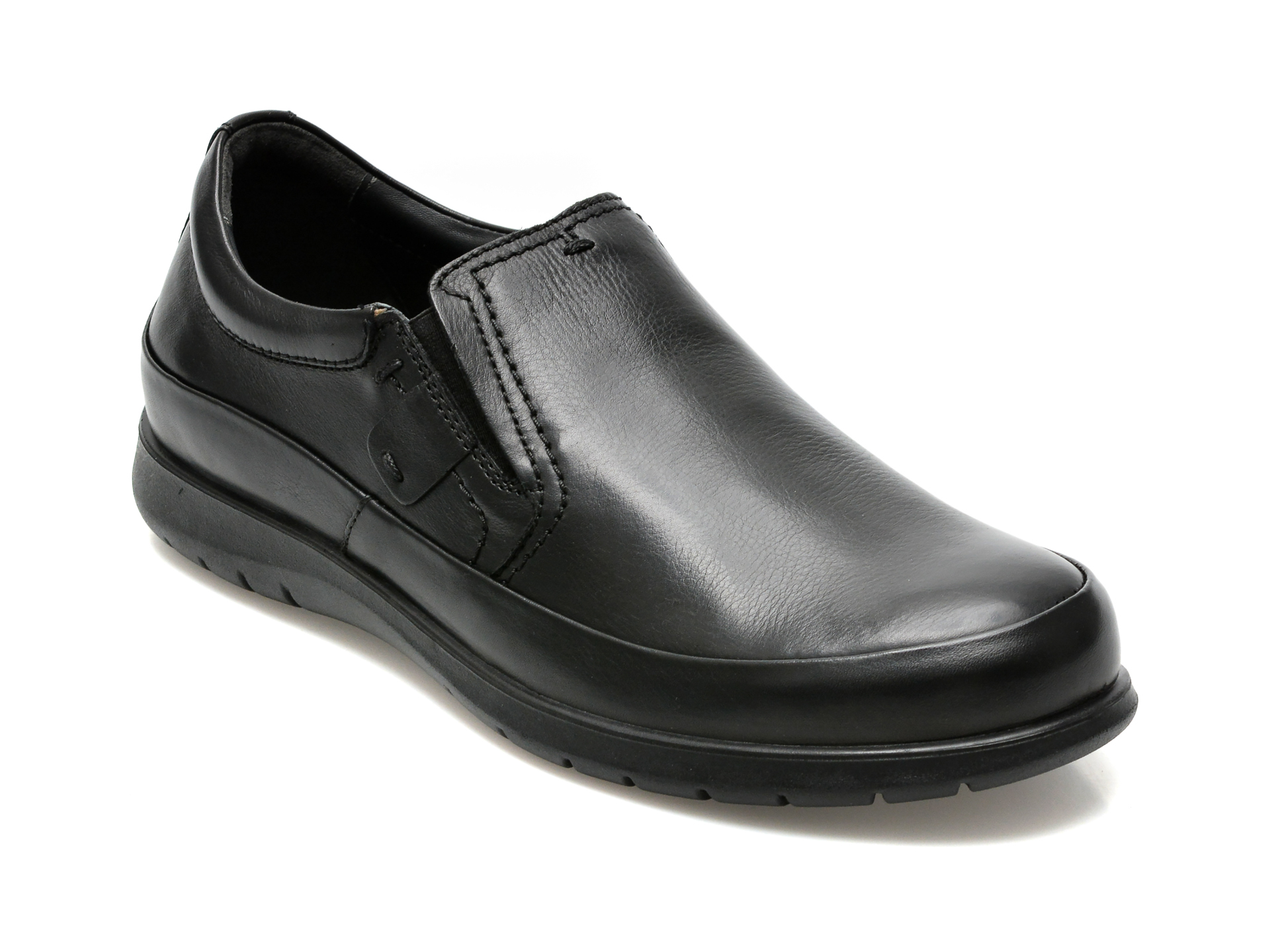 Pantofi SALAMANDER negri, 50802, din piele naturala /barbati/pantofi imagine noua