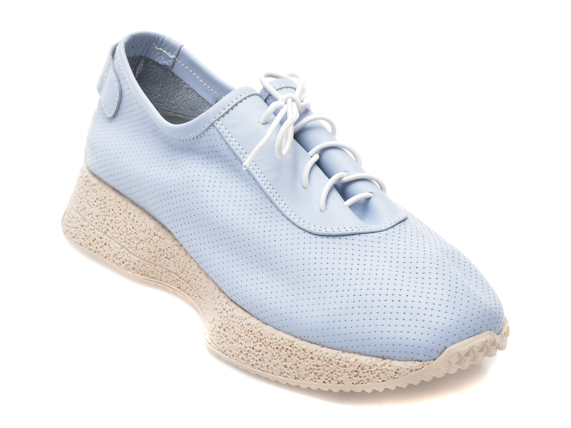 Pantofi SATTINI albastri, 3010, din piele naturala /femei/pantofi imagine noua