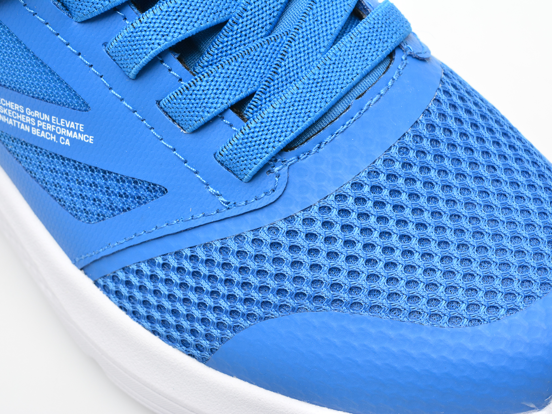 Pantofi SKECHERS albastri, GO RUN ELEVATE, din material textil - 2