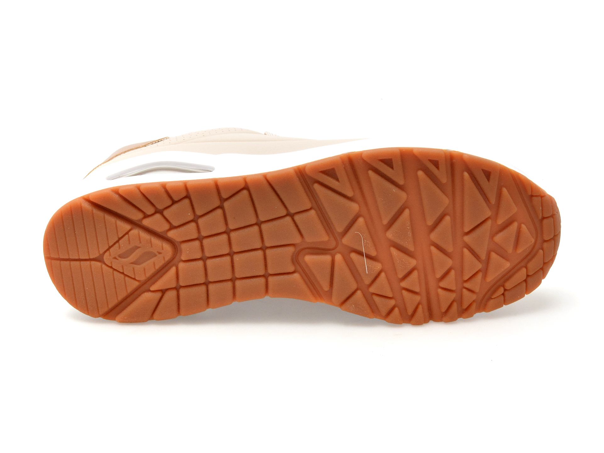 Pantofi SKECHERS bej, 177094, din piele ecologica