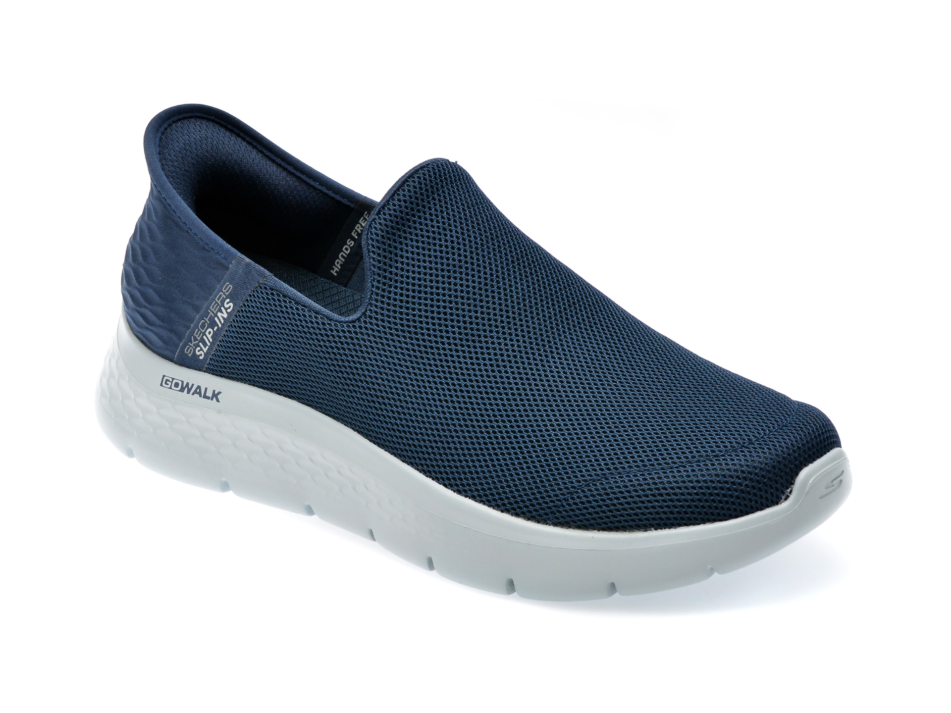 Pantofi SKECHERS bleumarin, GO WALK FLEX, din material textil /barbati/pantofi imagine noua