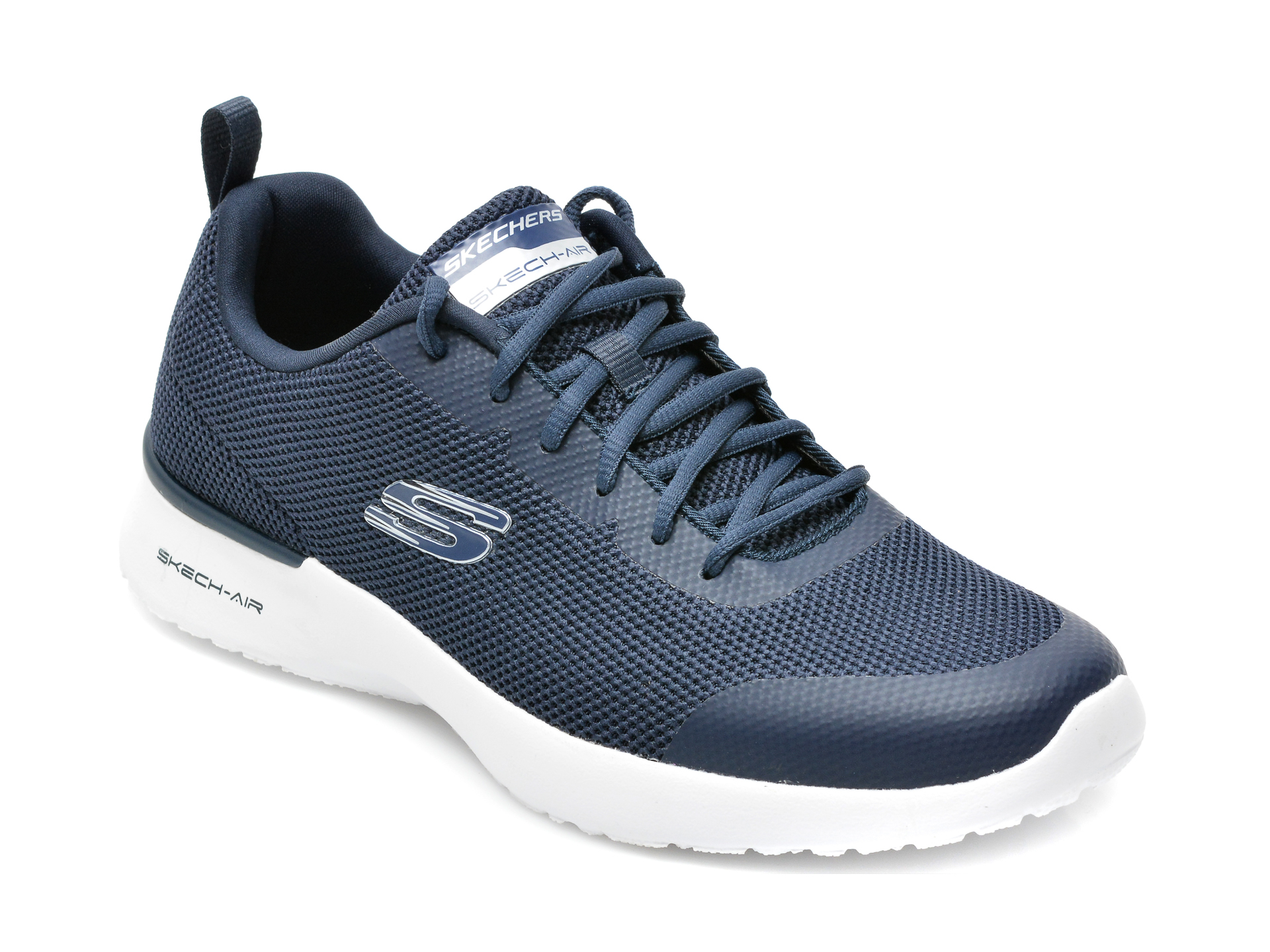 Pantofi SKECHERS bleumarin, SKECH-AIR DYNAMIGHT, din piele ecologica otter.ro imagine 2022 reducere