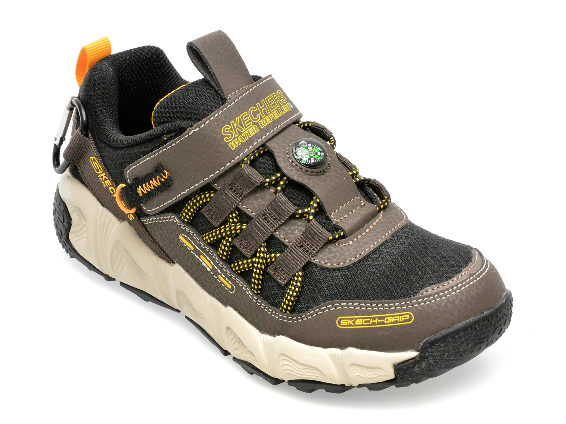 Pantofi SKECHERS maro, 406423L, din piele ecologica imagine reduceri black friday 2021 otter.ro