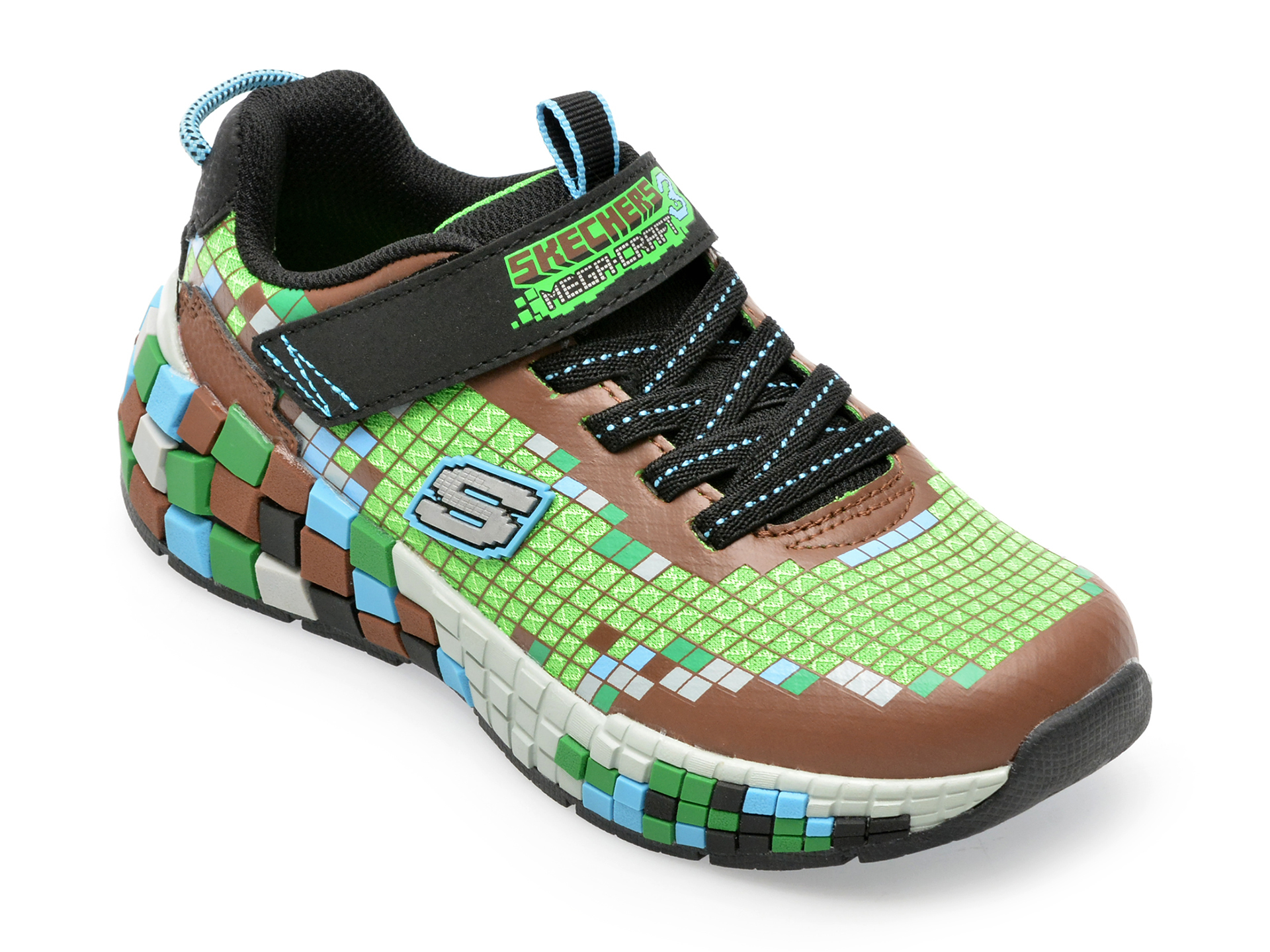Pantofi SKECHERS multicolor, MEGA-CRAFT 3, din piele ecologica