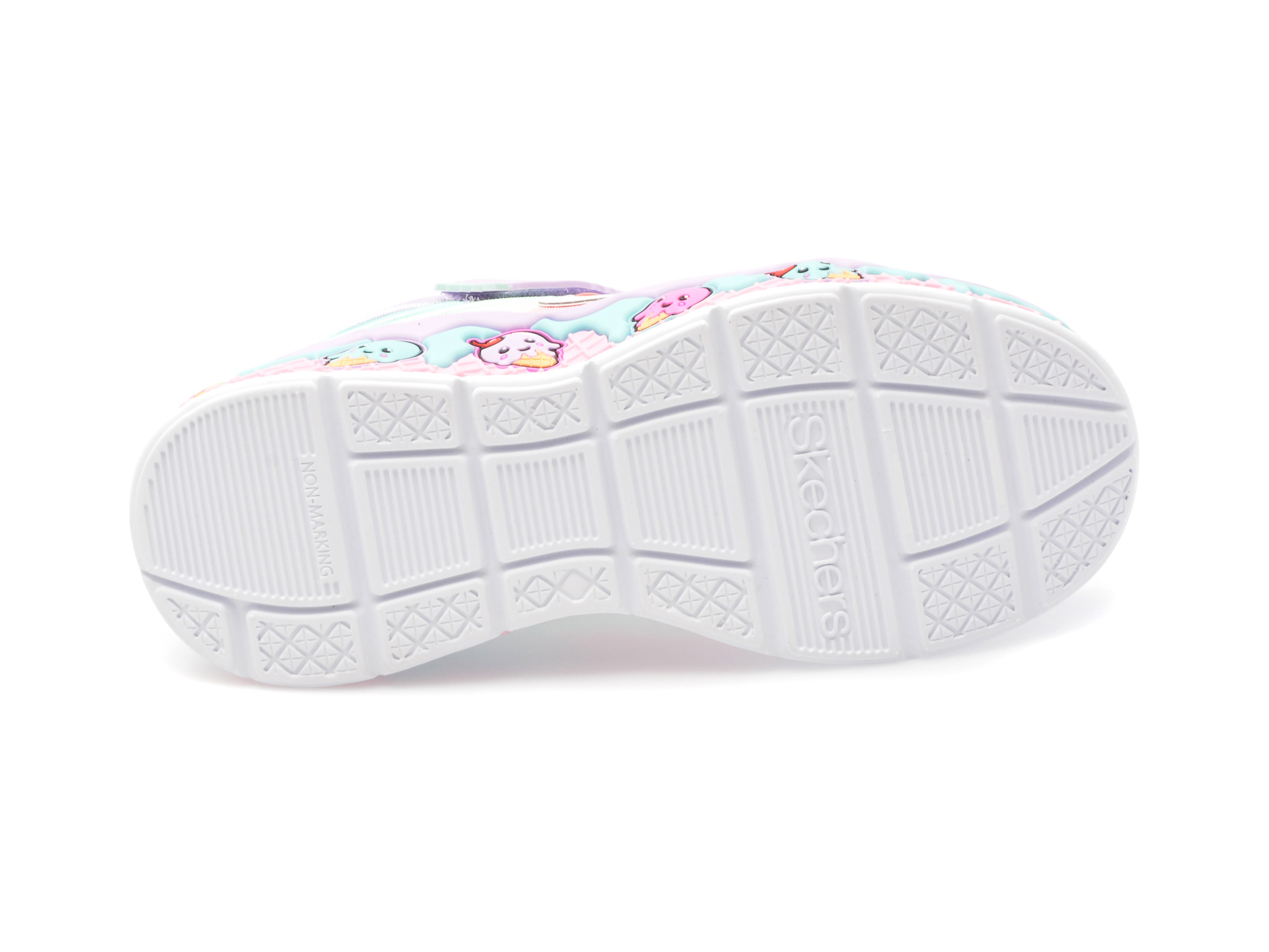 Pantofi SKECHERS multicolor, SUNDAE SWEETIES, din piele ecologica