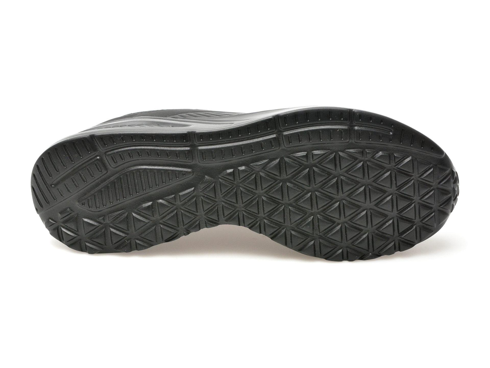 Pantofi SKECHERS negri, 117151, din piele ecologica
