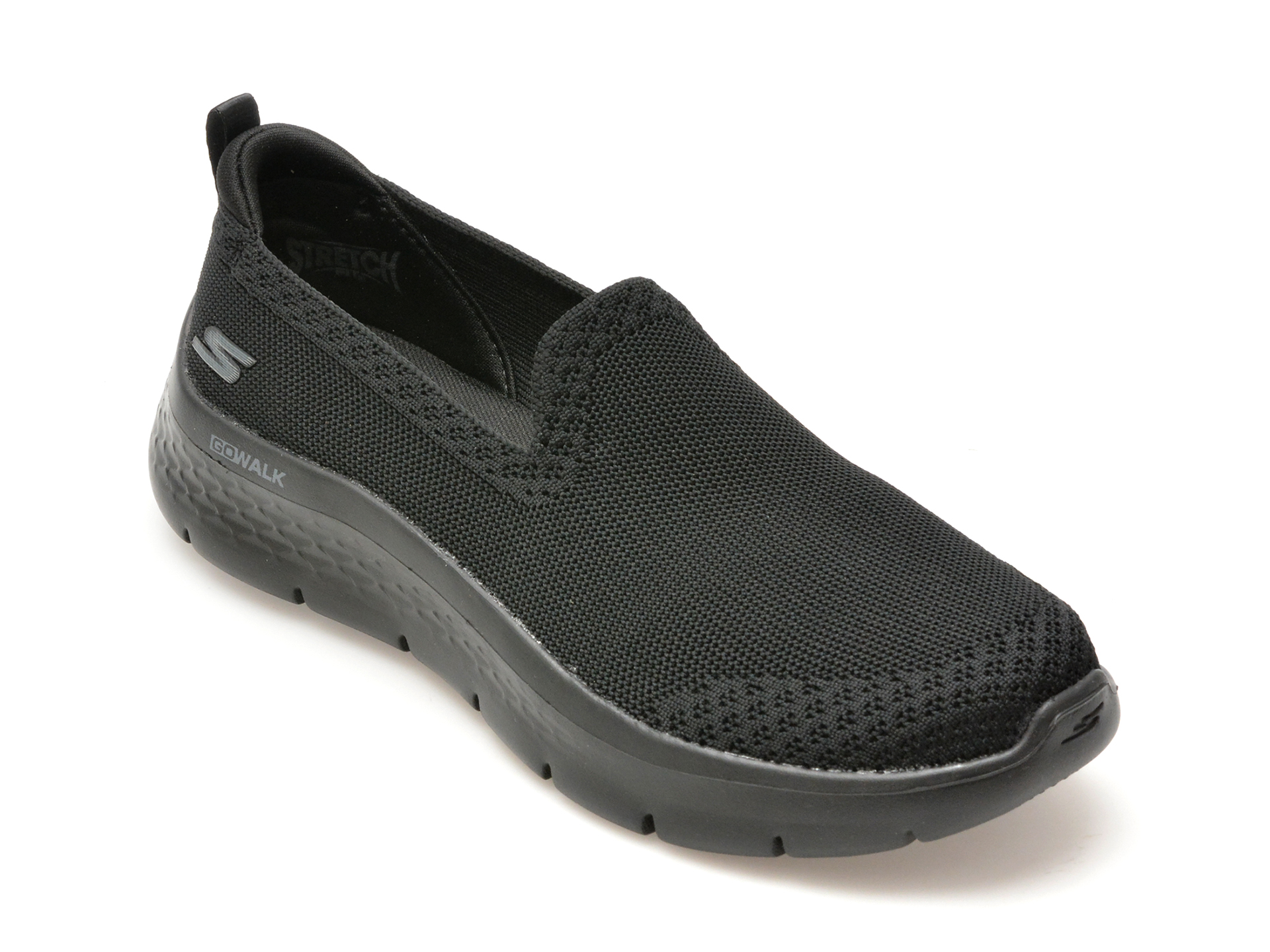 Pantofi SKECHERS negri, 124957, din material textil