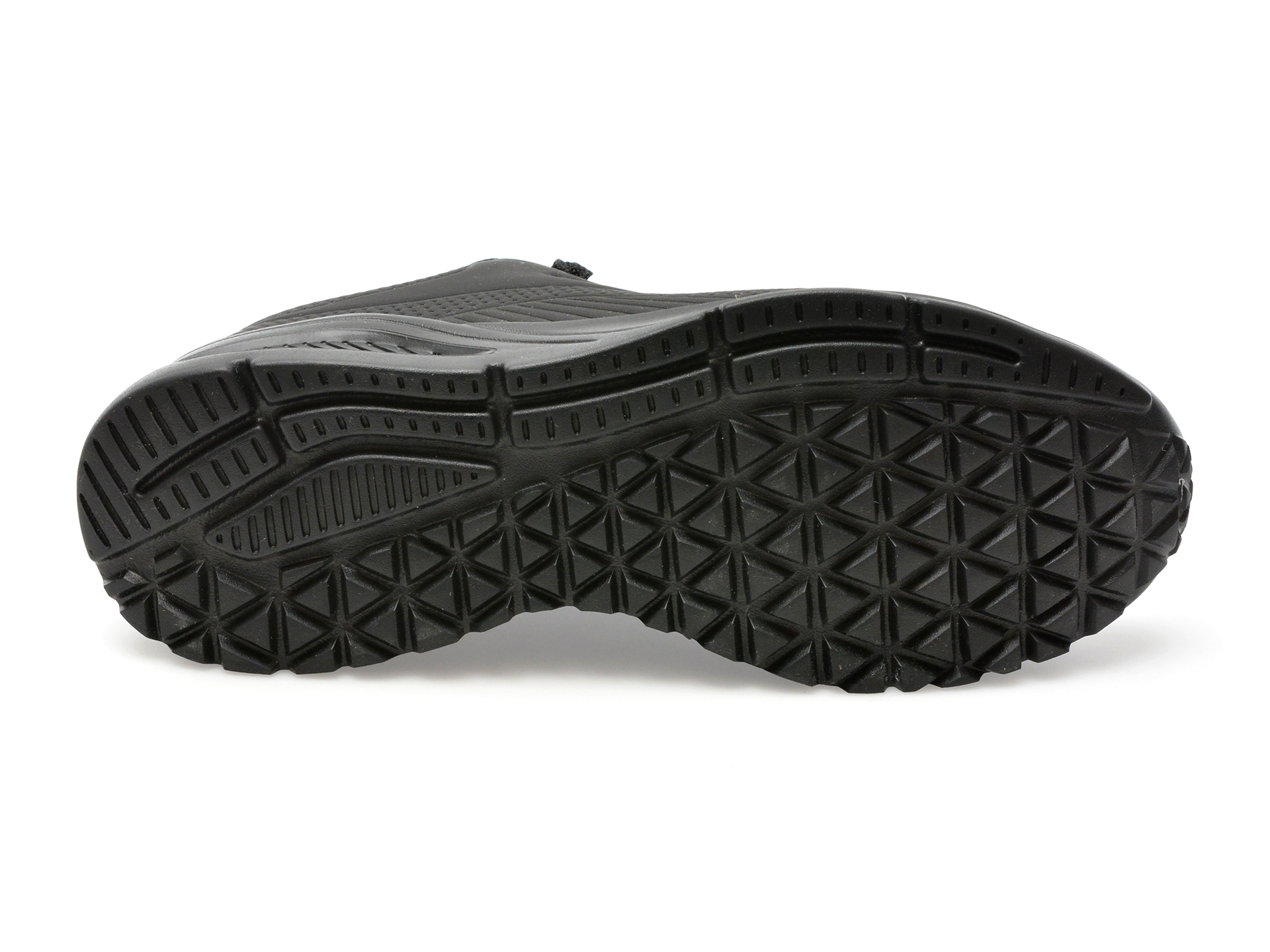 Pantofi SKECHERS negri, 183120, din piele ecologica