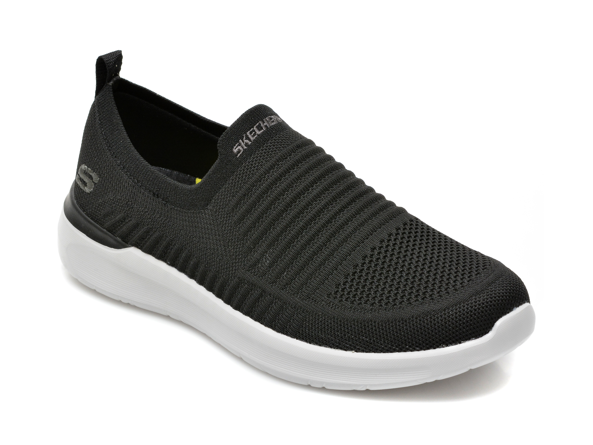Pantofi SKECHERS negri, LATTIMORE, din material textil otter.ro