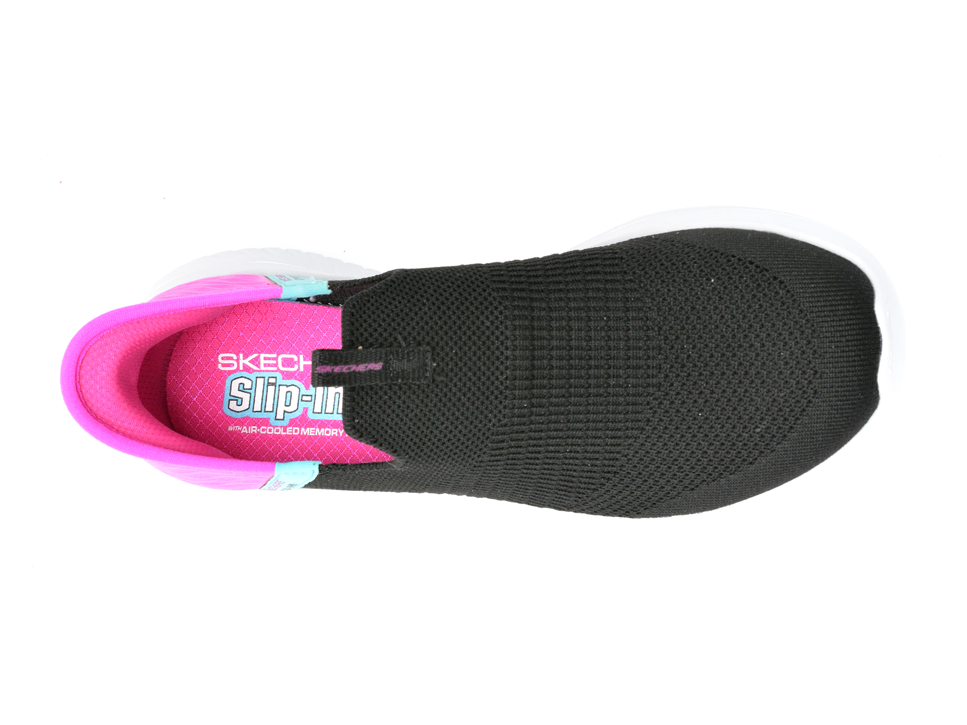 Pantofi SKECHERS negri, ULTRA FLEX 3.0, din material textil - 6