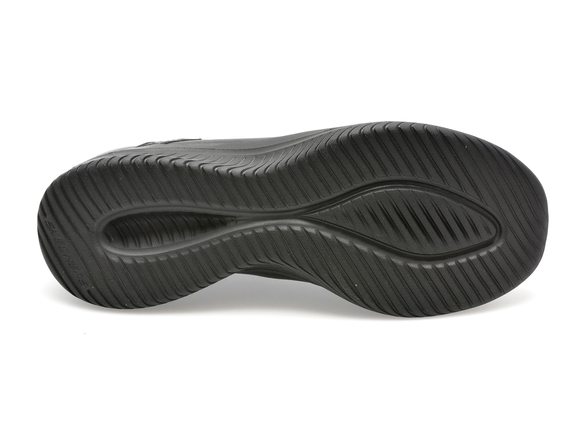 Pantofi SKECHERS negri, ULTRA FLEX 3, din piele naturala