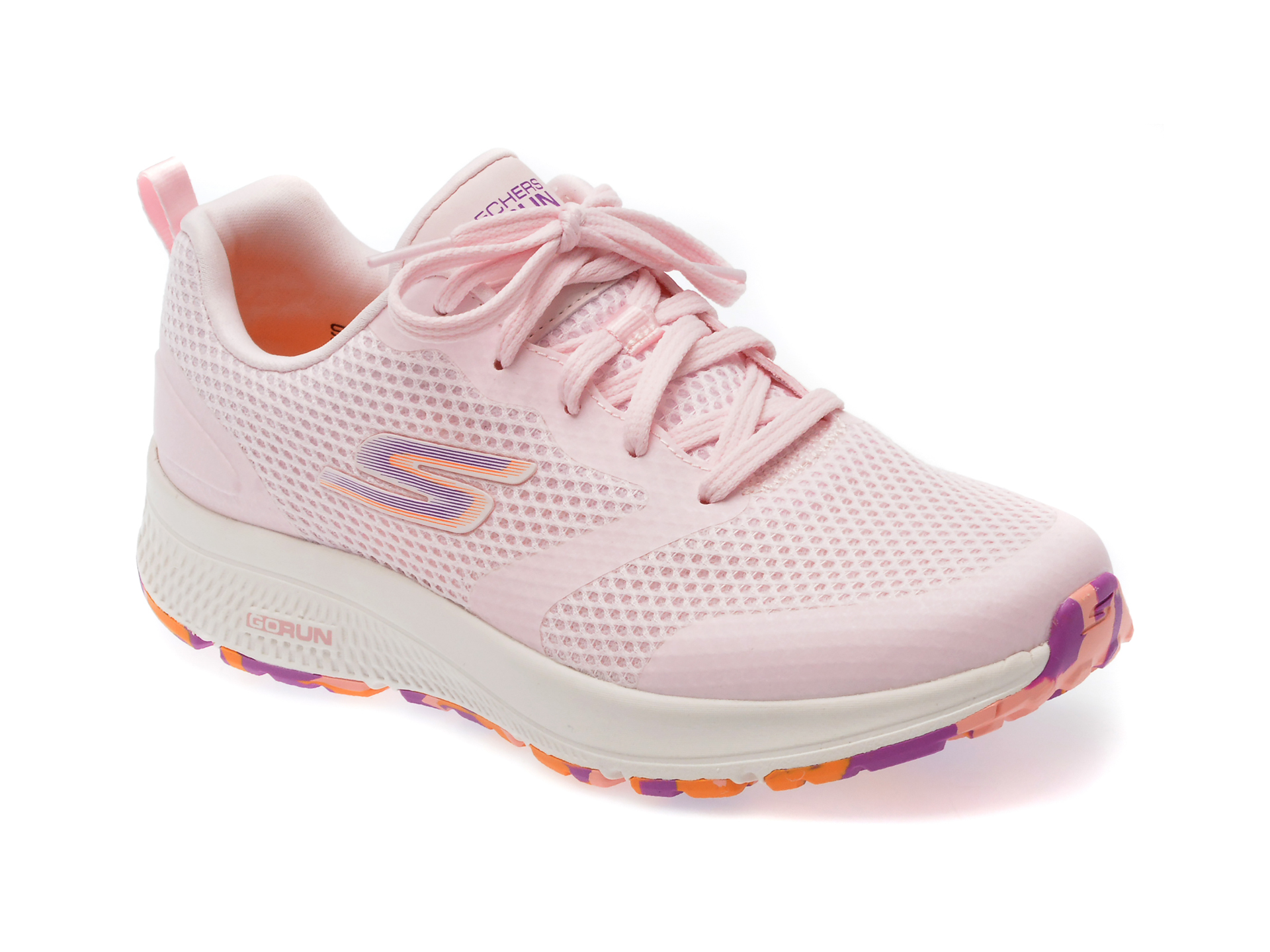 Pantofi SKECHERS roz, GO RUN CONSISTENT, din material textil /femei/pantofi imagine super redus 2022