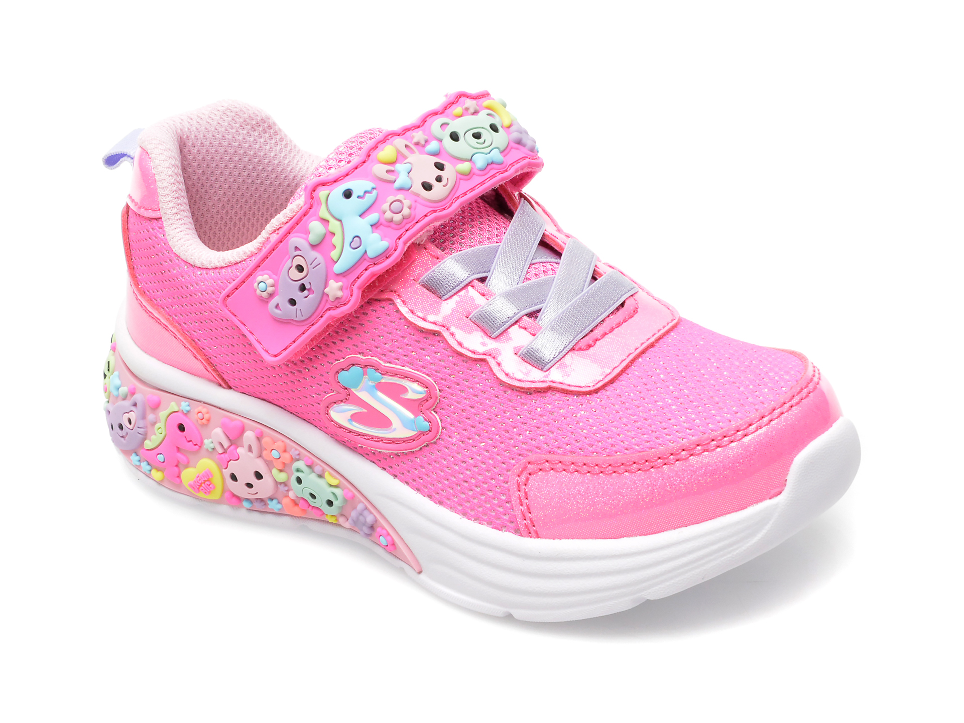 Pantofi SKECHERS roz, MY DREAMERS, din material textil /copii/incaltaminte imagine super redus 2022