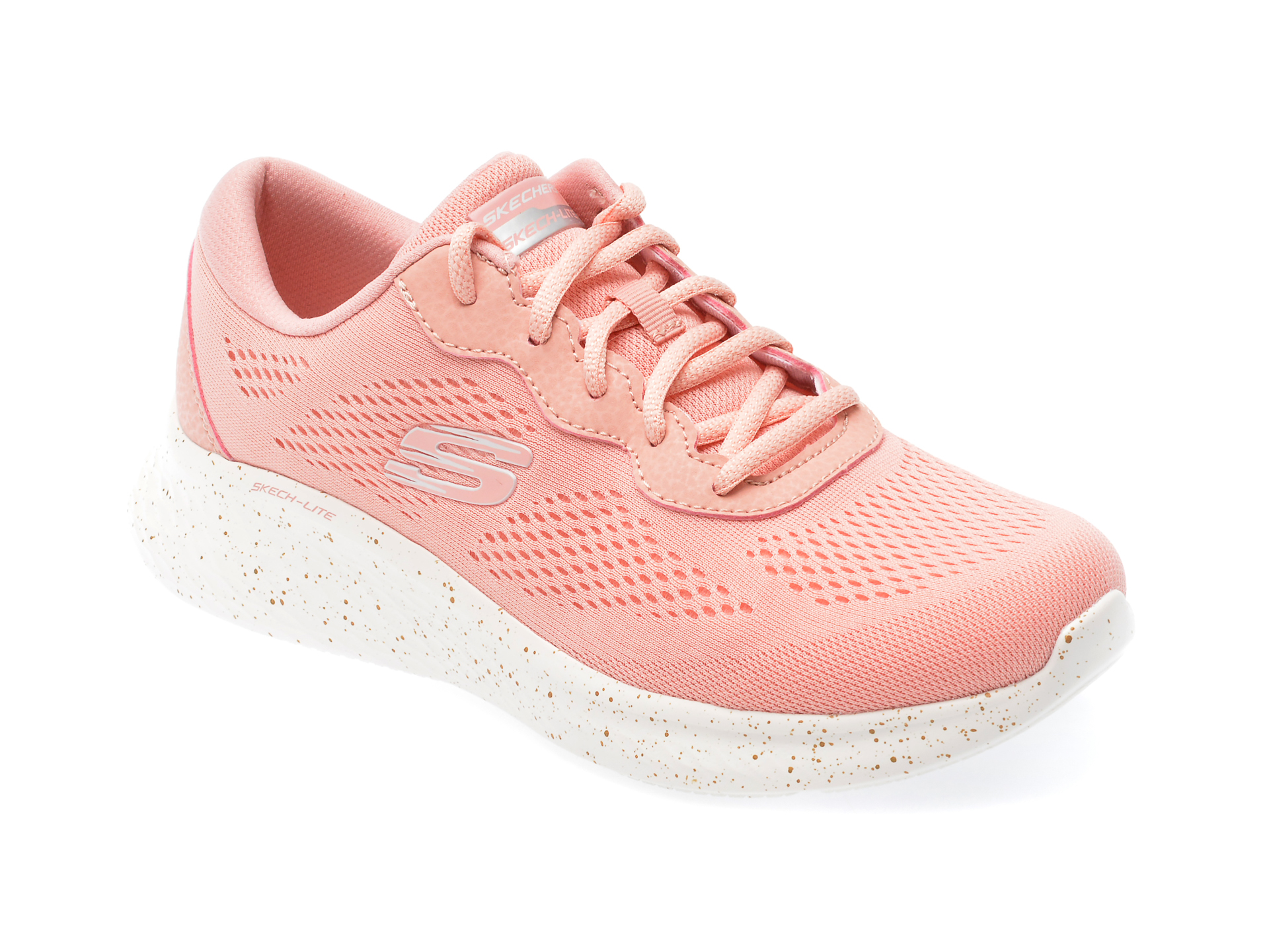 Pantofi SKECHERS roz, SKECH-LITE PRO, din material textil /femei/pantofi imagine super redus 2022