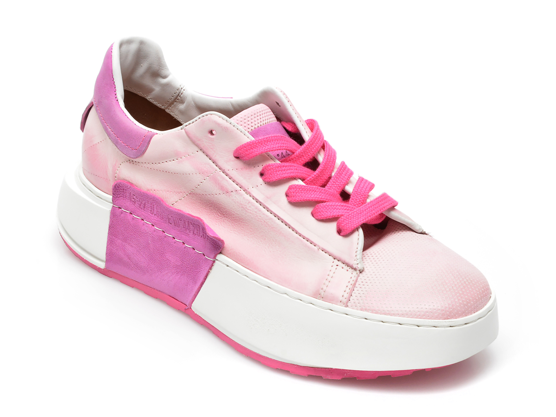 Pantofi sport A.S. 98 roz, A87101, din piele naturala otter.ro imagine noua 2022