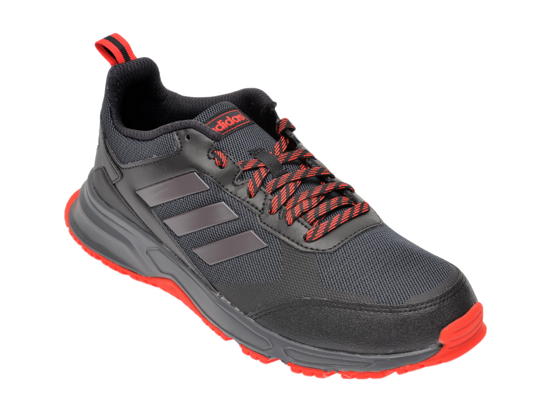 Pantofi sport ADIDAS negri, Rockadia Trail 3, din material textil imagine