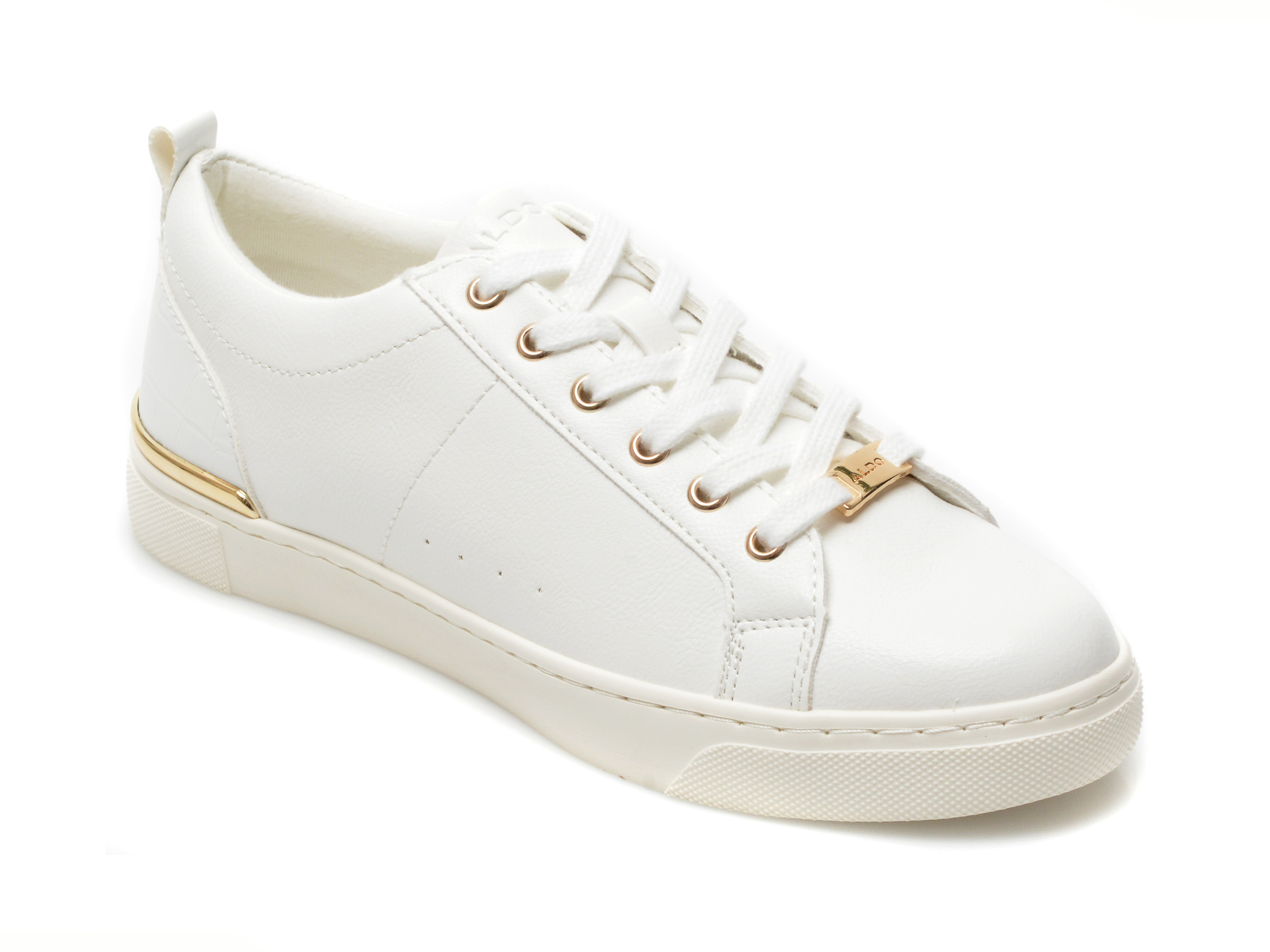 Pantofi sport ALDO albi, 13180252, din piele ecologica Aldo imagine super redus 2022