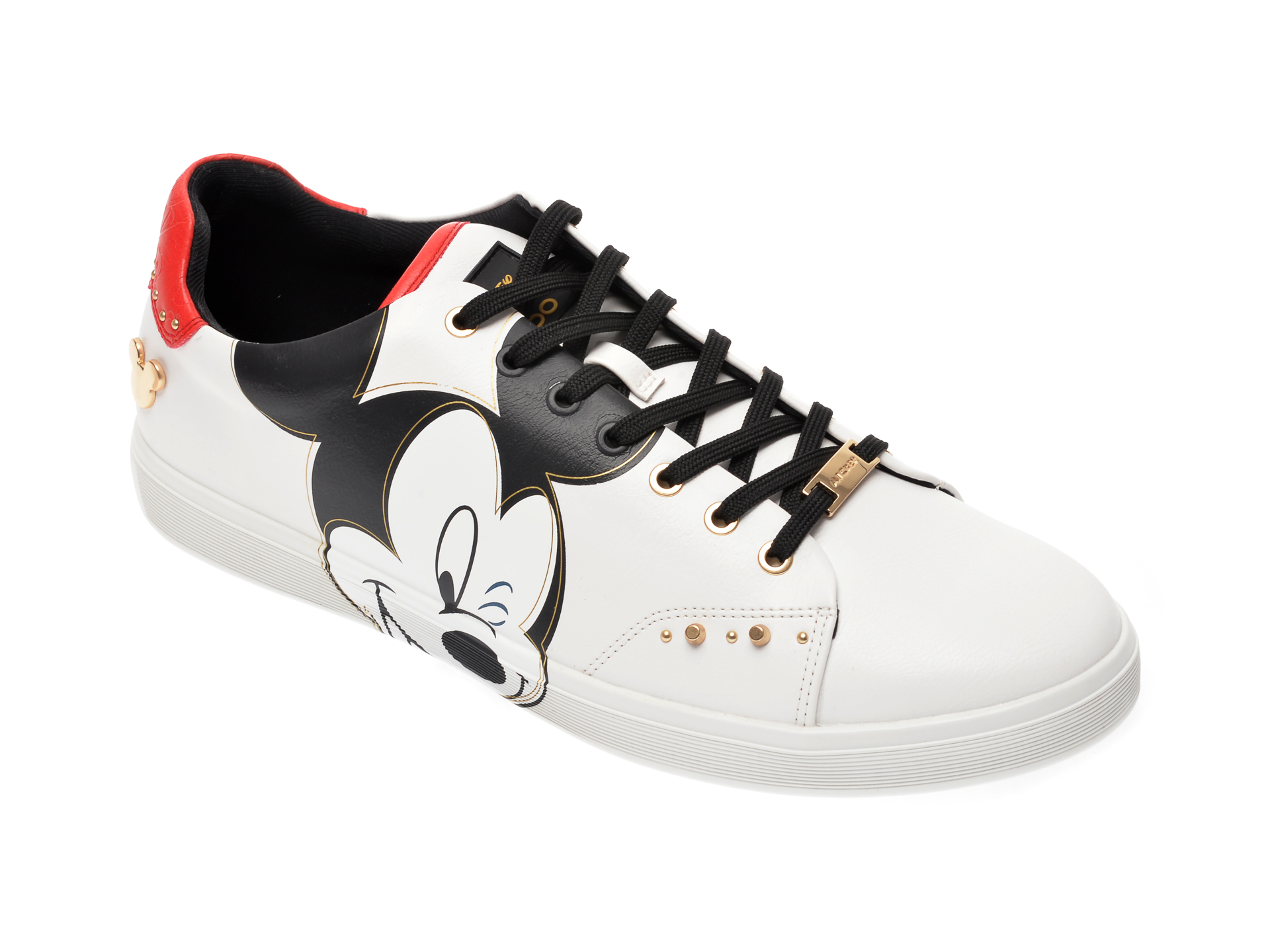 Pantofi sport ALDO albi, Cool-Mickey100, din piele ecologica imagine