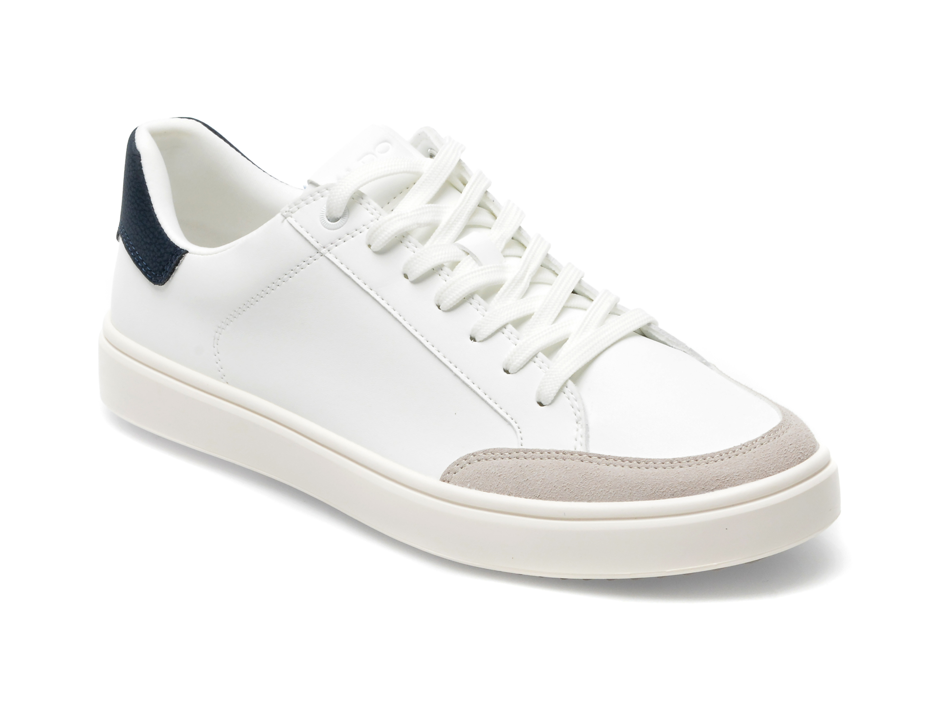 Pantofi sport ALDO albi, COURTSPEC110, din piele ecologica /barbati/pantofi imagine noua