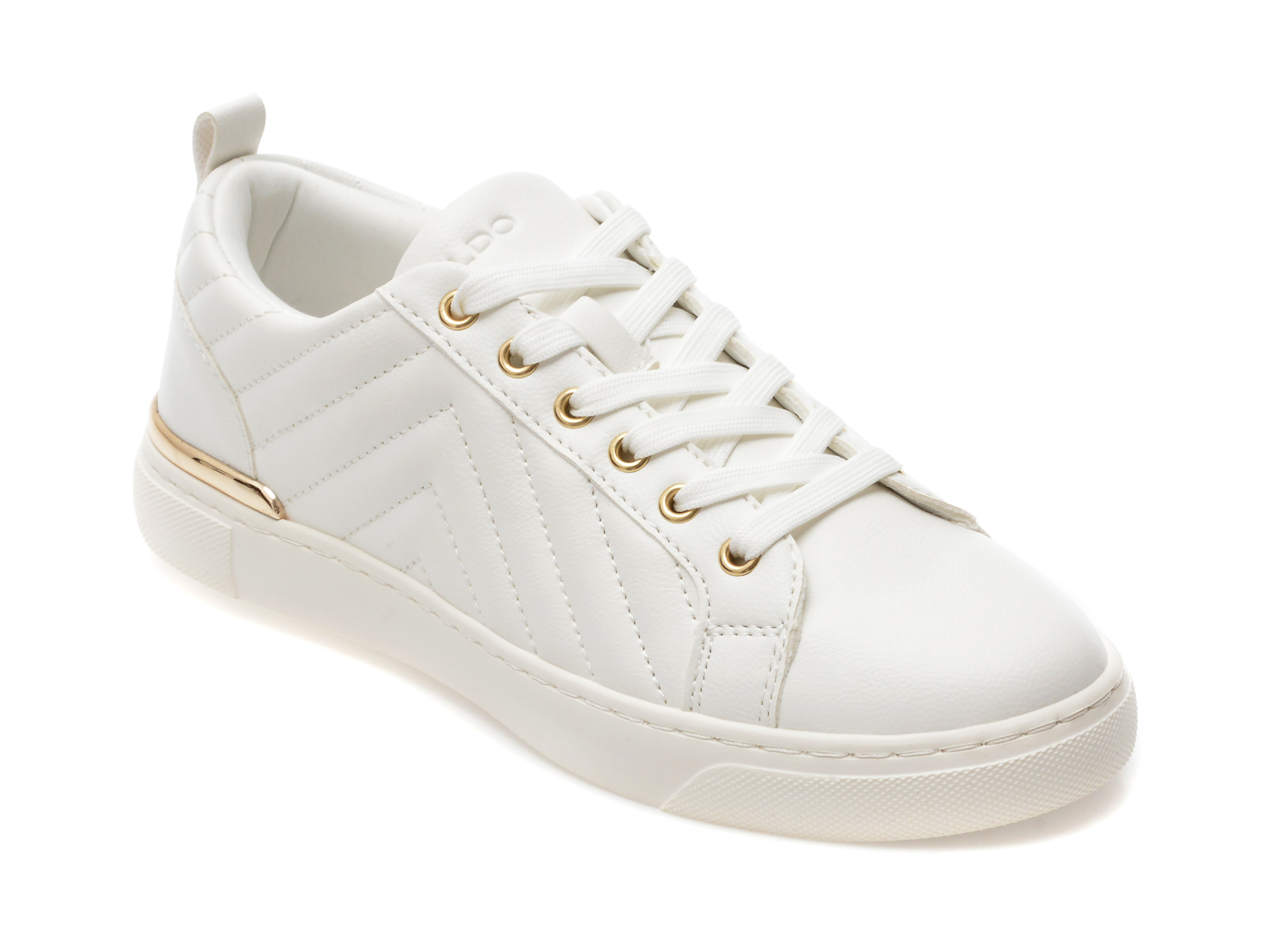 Pantofi sport ALDO albi, DILATHIELLE110, din piele ecologica