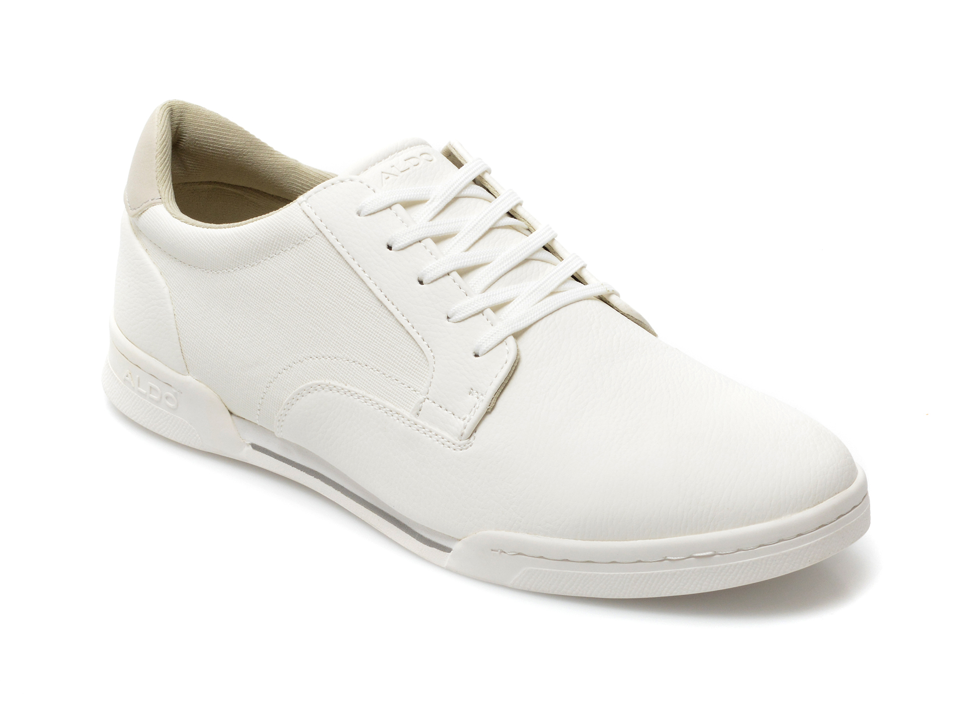 Pantofi sport ALDO albi, Fradolian100, din piele ecologica Aldo Aldo
