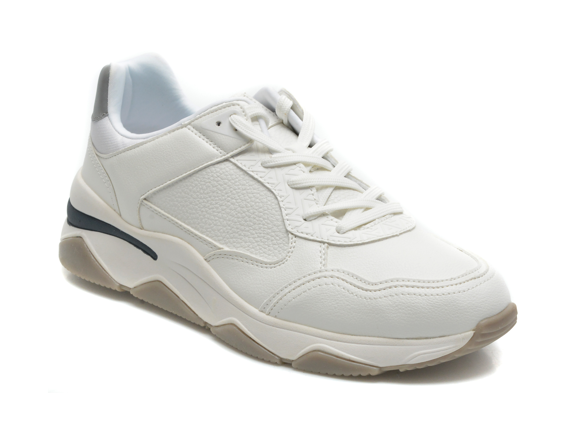 Pantofi sport ALDO albi, KYANITE100, din piele ecologica /barbati/pantofi imagine super redus 2022