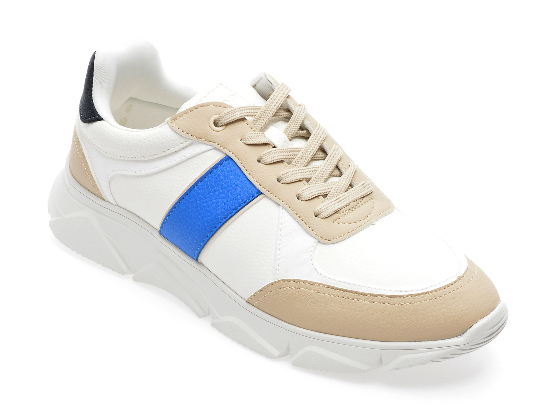 Pantofi sport ALDO albi, MURVAISE120, din piele ecologica