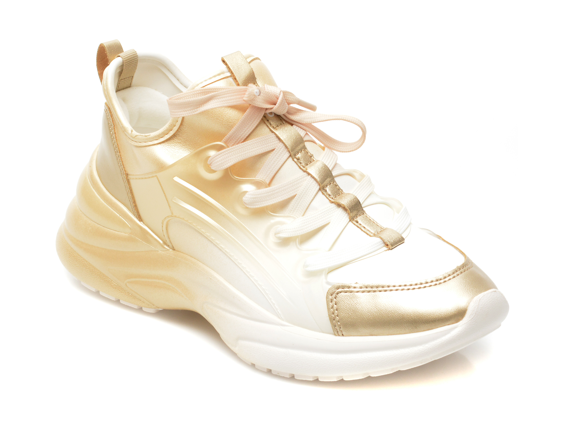 Pantofi sport ALDO aurii, DWARDONIII972, din piele ecologica