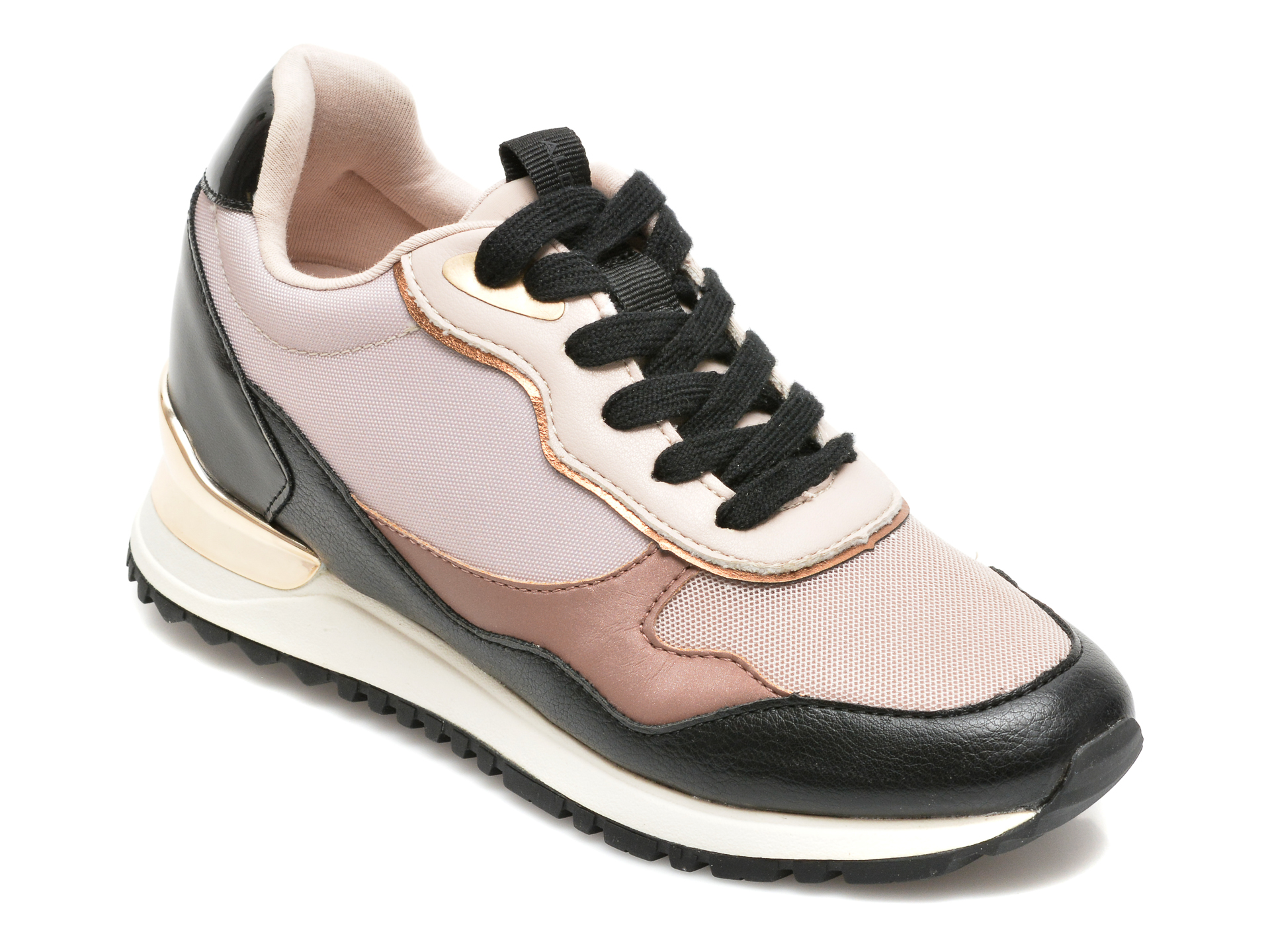 Pantofi sport ALDO bej, AREADITH680, din material textil si piele ecologica Aldo imagine super redus 2022