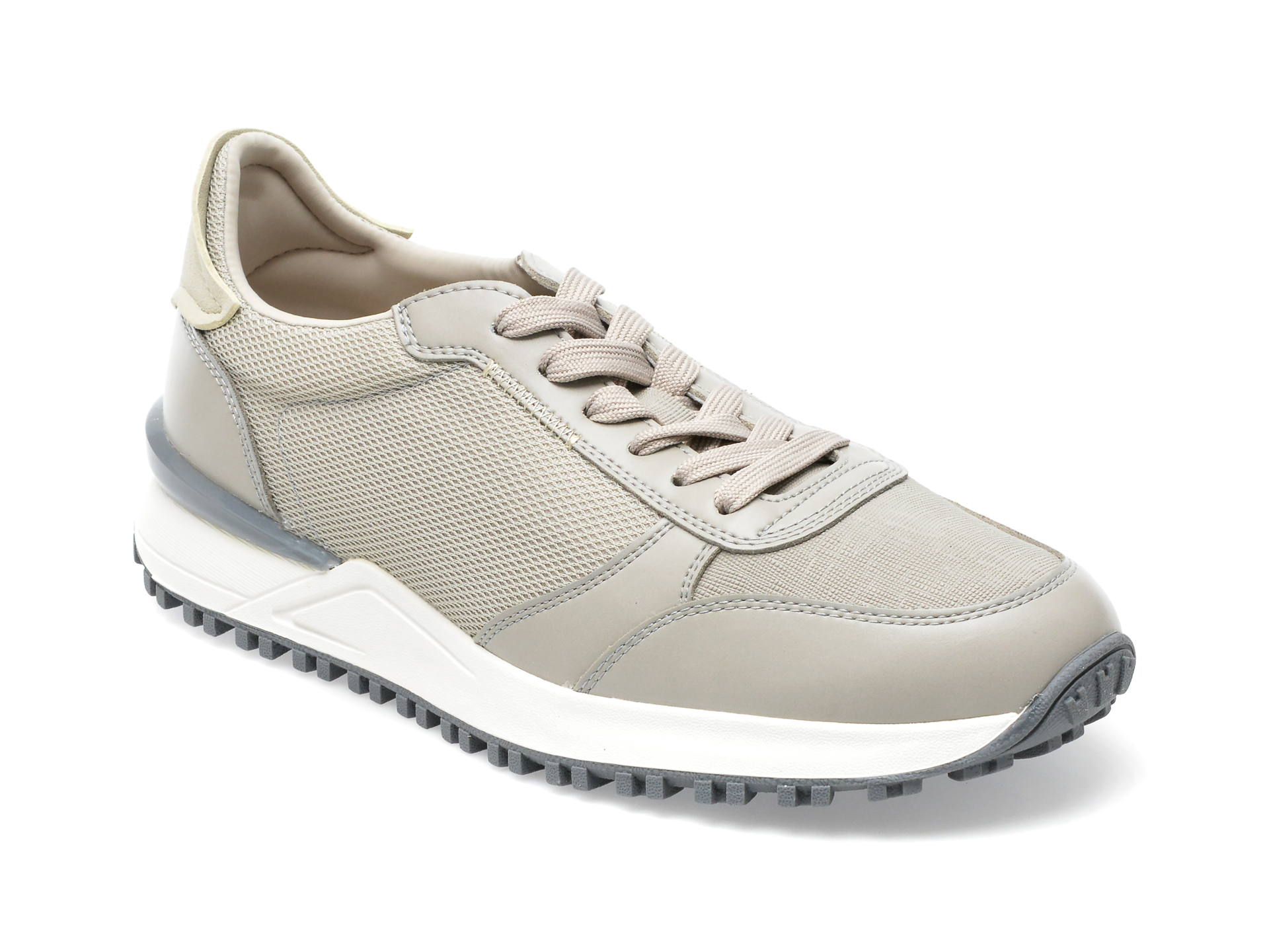Pantofi sport ALDO gri, MINTWOOD050, din material textil si piele ecologica /barbati/pantofi