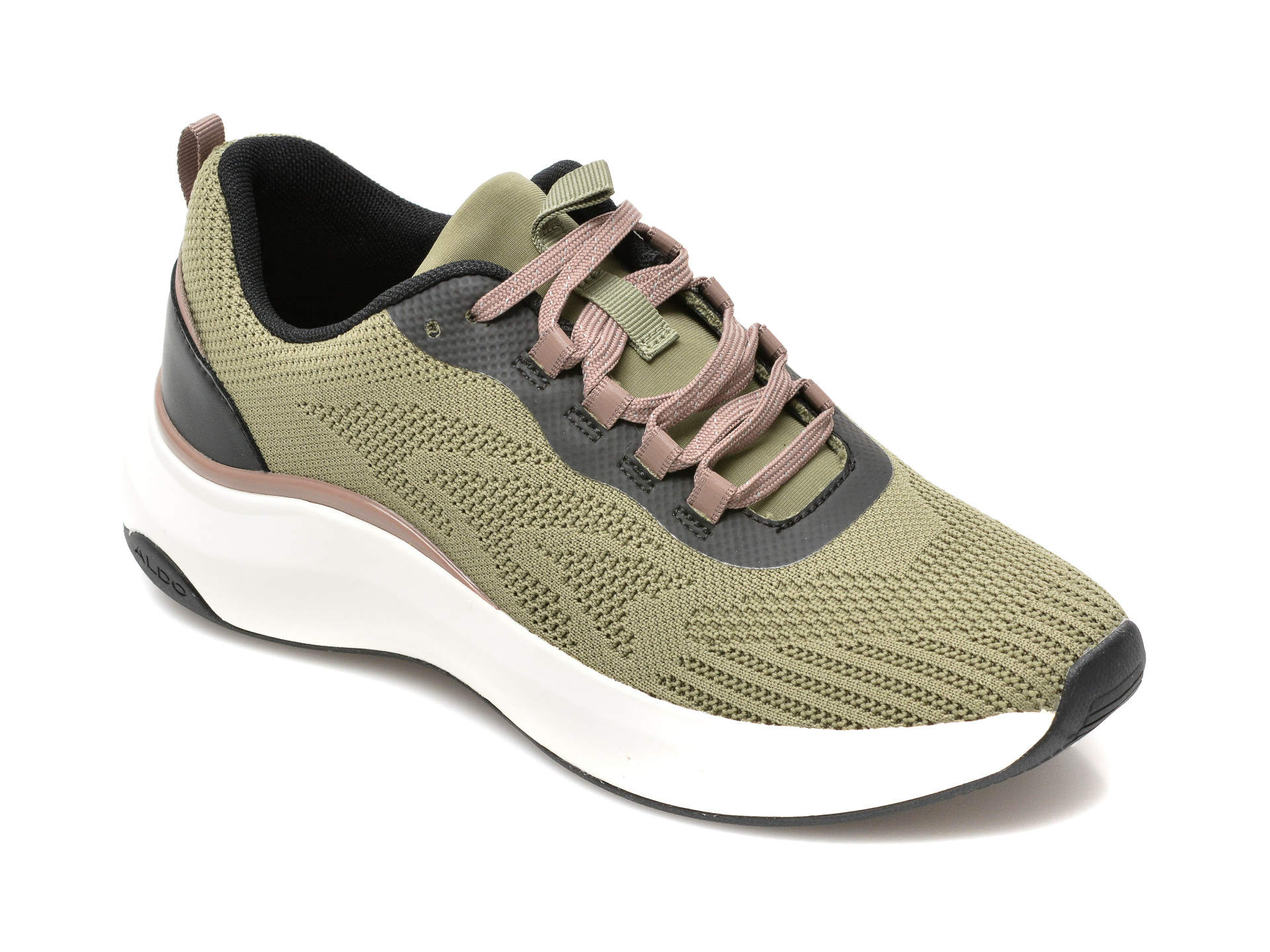 Pantofi sport ALDO kaki, WILLO250, din material textil Aldo imagine 2022 13clothing.ro