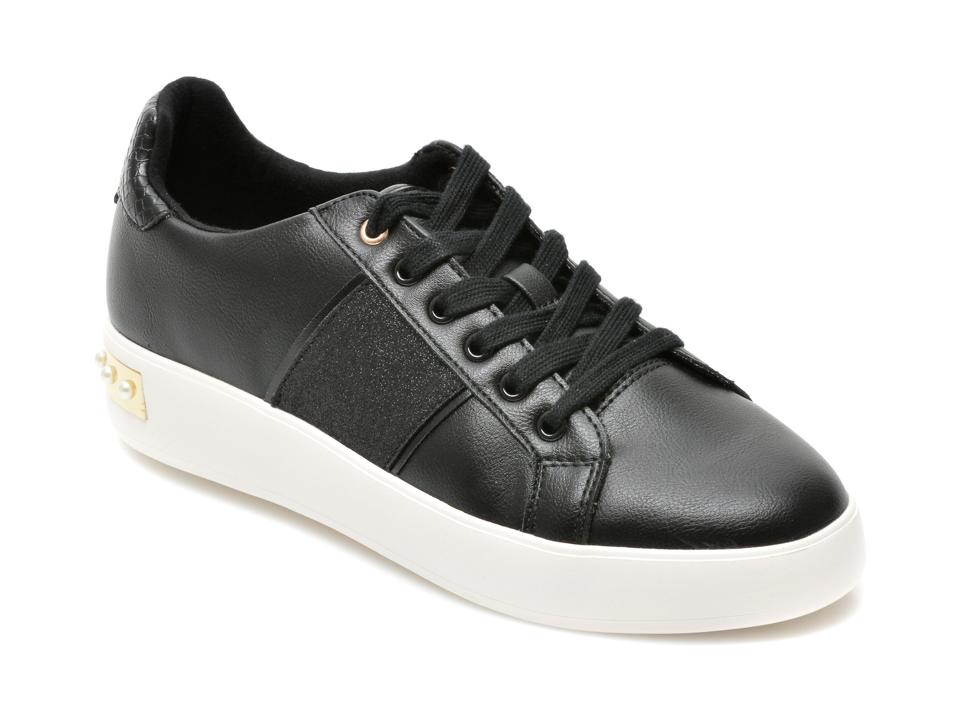 Pantofi sport ALDO negri, CIELA001, din piele ecologica Aldo imagine noua