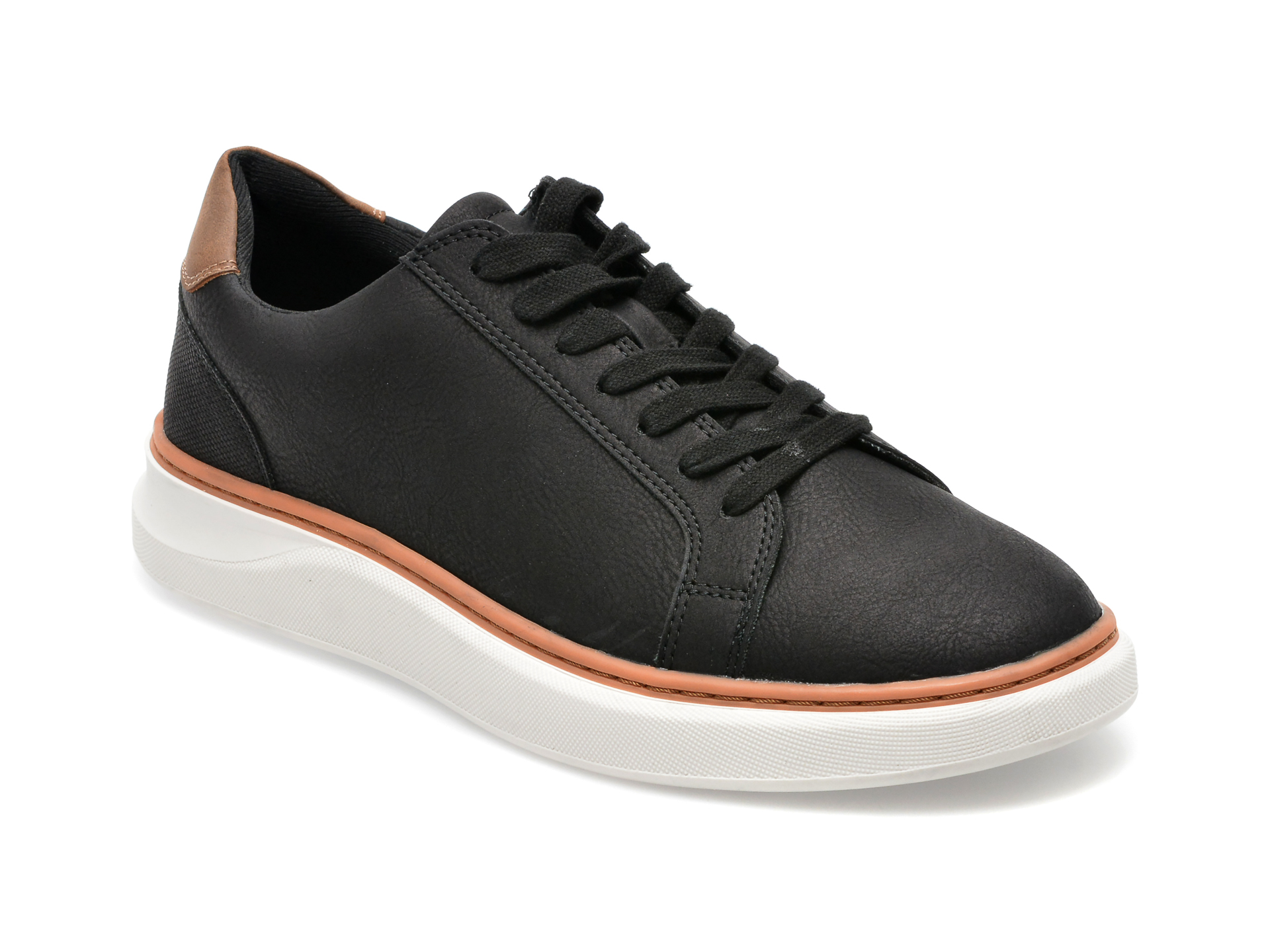 Pantofi sport ALDO negri, DEERFORD004, din piele ecologica /barbati/pantofi imagine super redus 2022