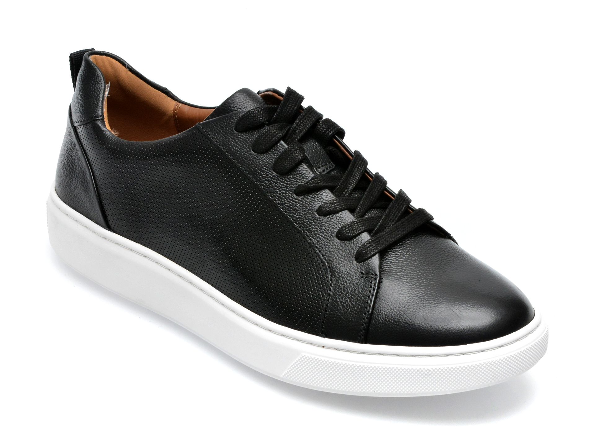 Pantofi sport ALDO negri, HOLMES001, din piele naturala /barbati/pantofi imagine noua 2022