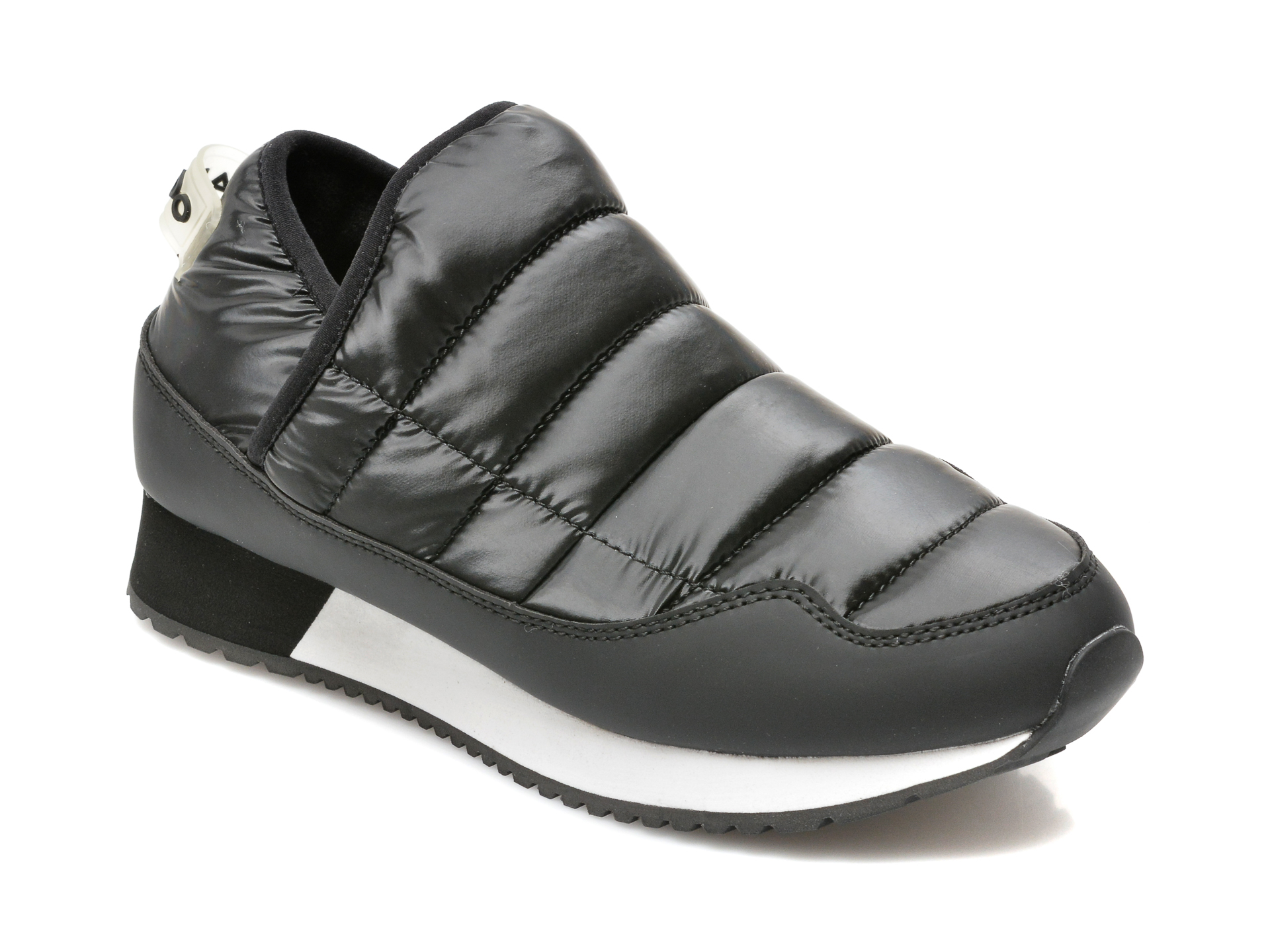 Pantofi sport ALDO negri, PUFFERWALK001, din material textil Aldo imagine super redus 2022