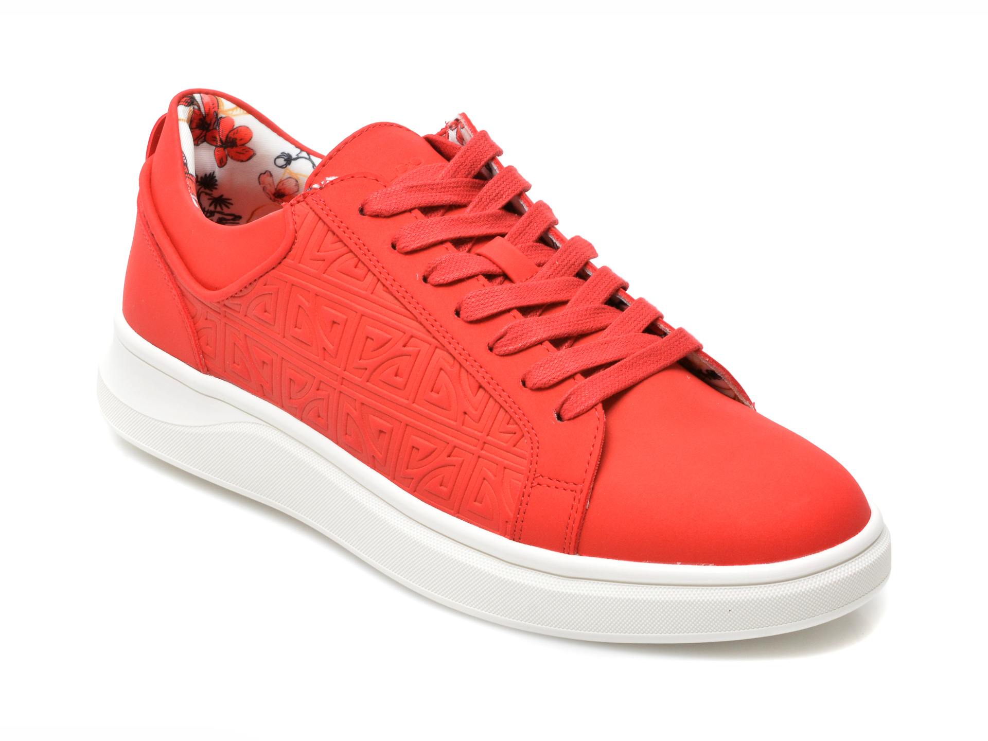 Pantofi sport ALDO rosii, TIGER600, din piele ecologica 2023 ❤️ Pret Super Black Friday otter.ro imagine noua 2022