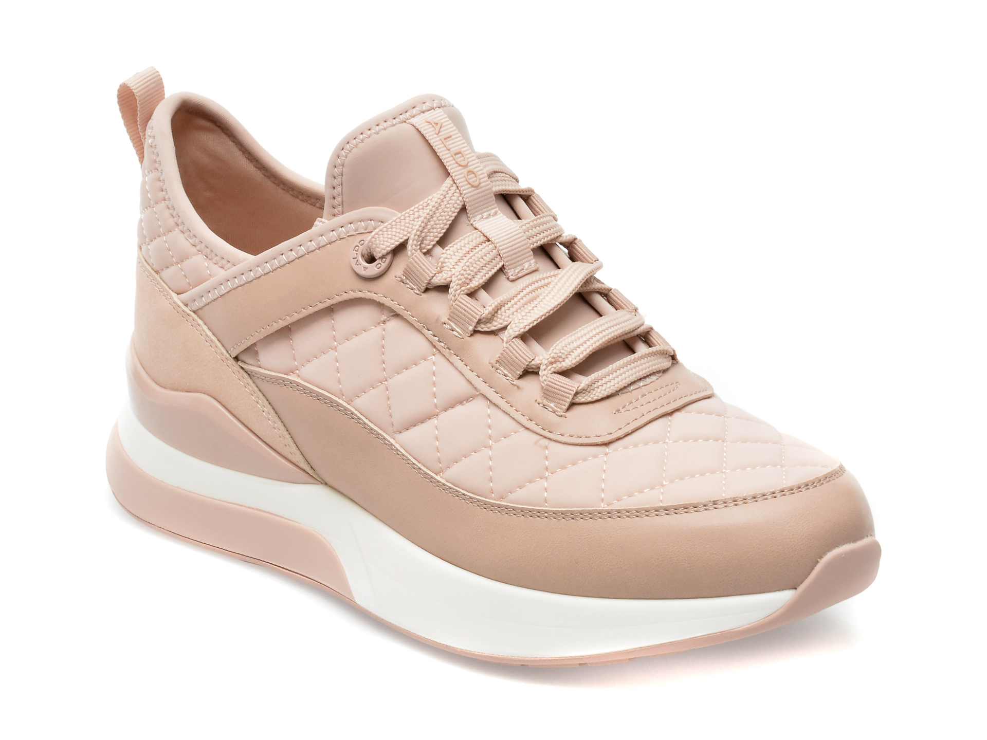 Pantofi sport ALDO roz, QUILTYN690, din material textil si piele ecologica