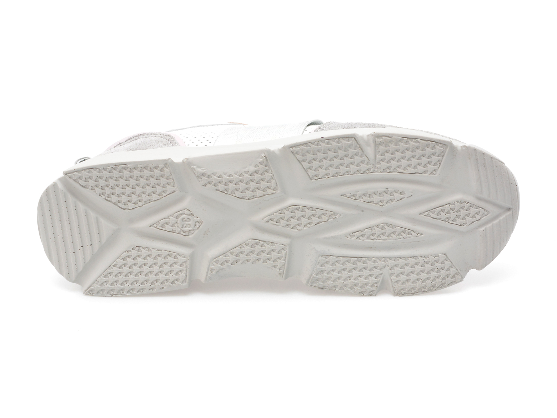 Pantofi sport ALPINO albi, 2046, din piele naturala