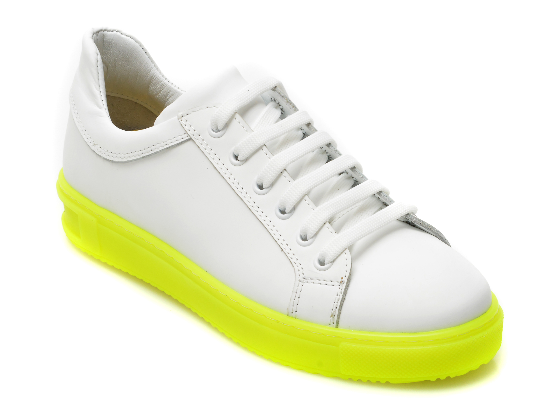 Pantofi sport BESTELLO albi, 1011, din piele naturala BESTELLO imagine noua