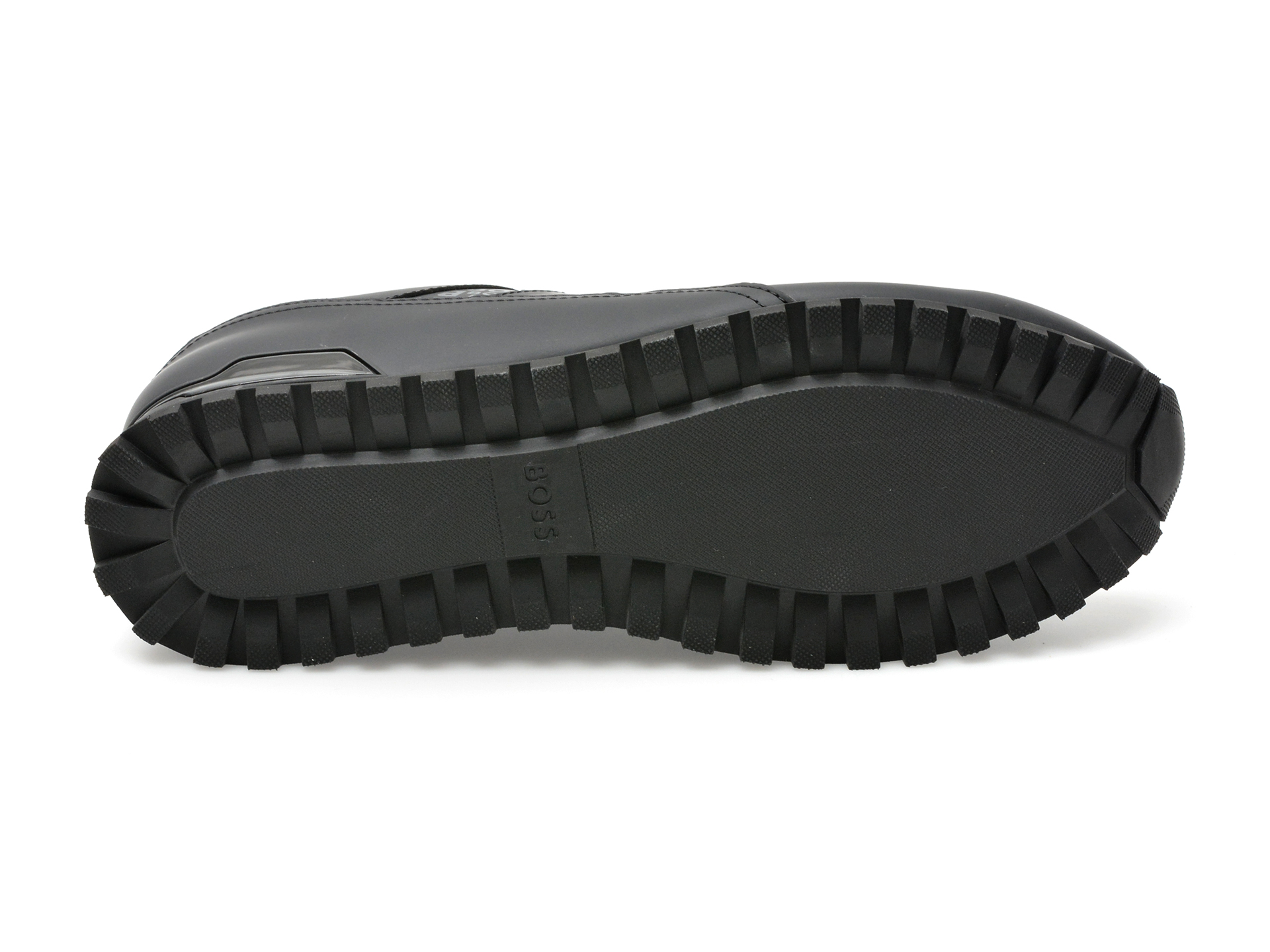 Pantofi sport BOSS negri, 3223, din piele ecologica