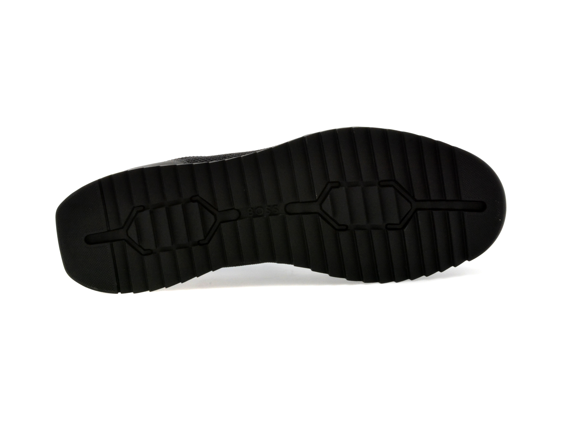 Pantofi sport BOSS negri, 7270, din piele ecologica