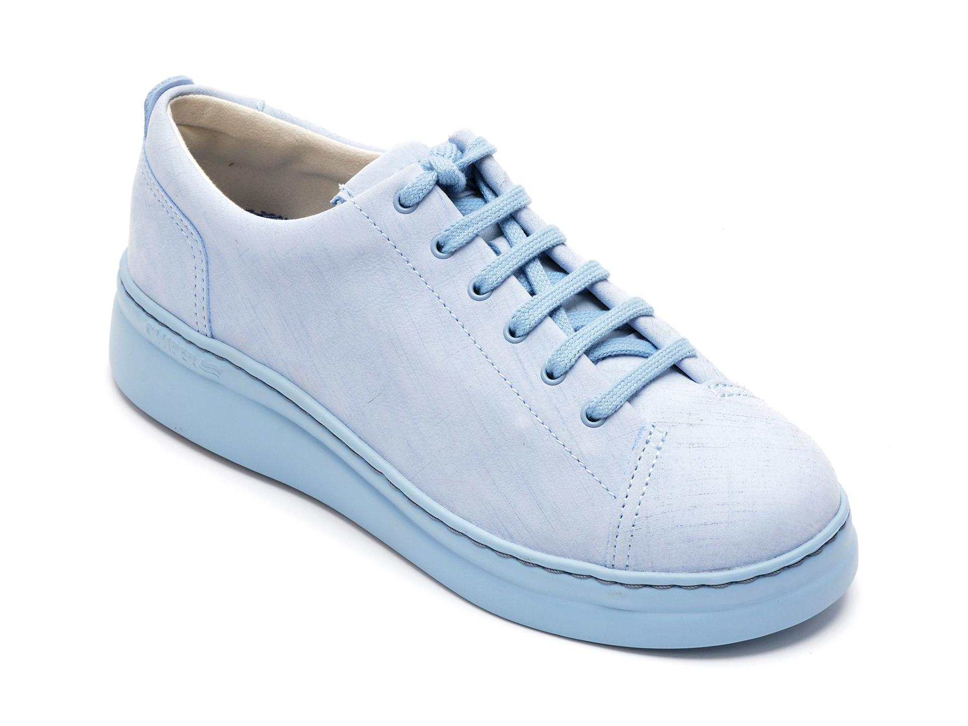 Pantofi sport CAMPER albastri, K2006459, din piele naturala 2022 ❤️ Pret Super Black Friday otter.ro imagine noua 2022