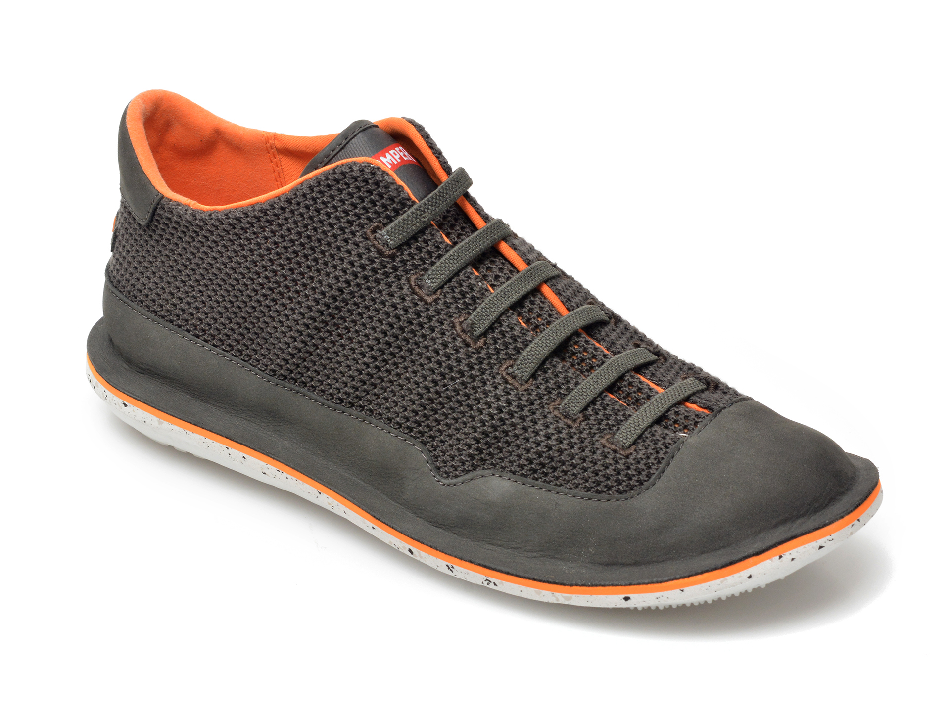 Pantofi sport CAMPER gri, K300327, din material textil si piele intoarsa Camper imagine noua 2022