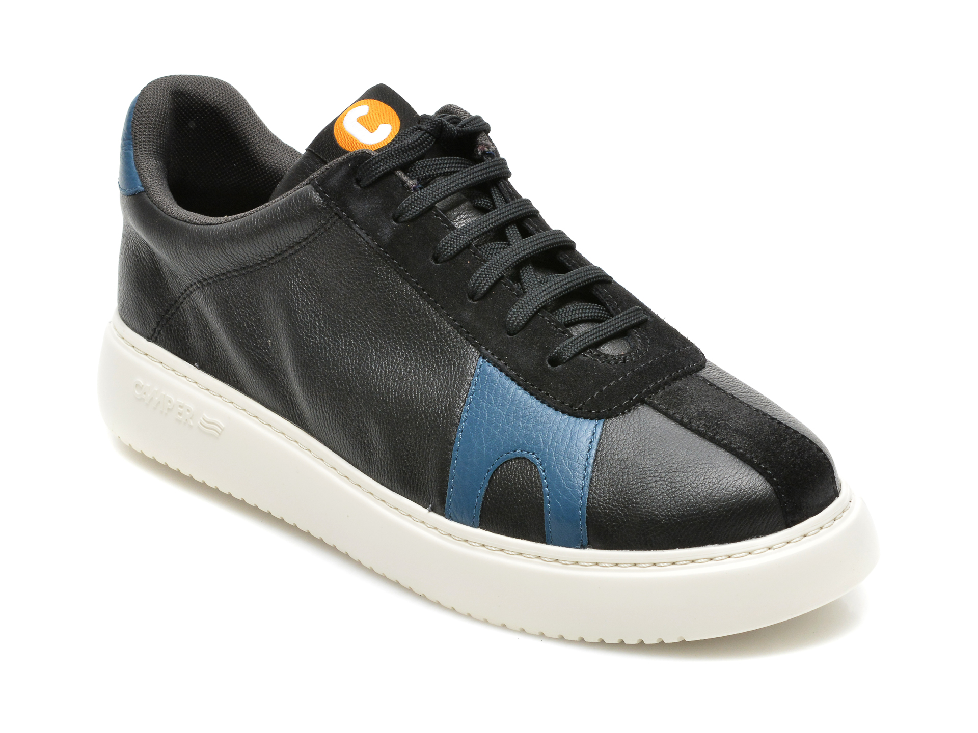 Pantofi sport CAMPER negri, K100743, din piele naturala Camper imagine noua
