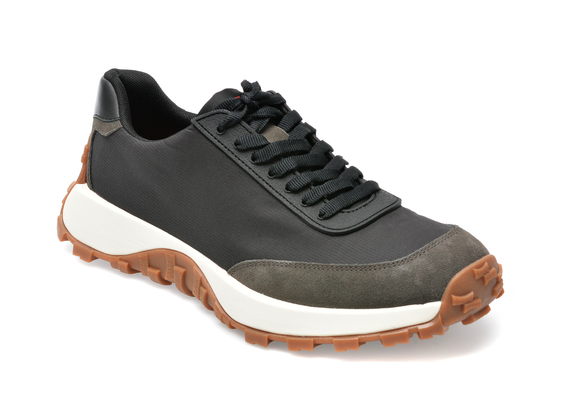 Pantofi sport CAMPER negri, K100864, din material textil si piele intoarsa BARBATI 2023-09-26