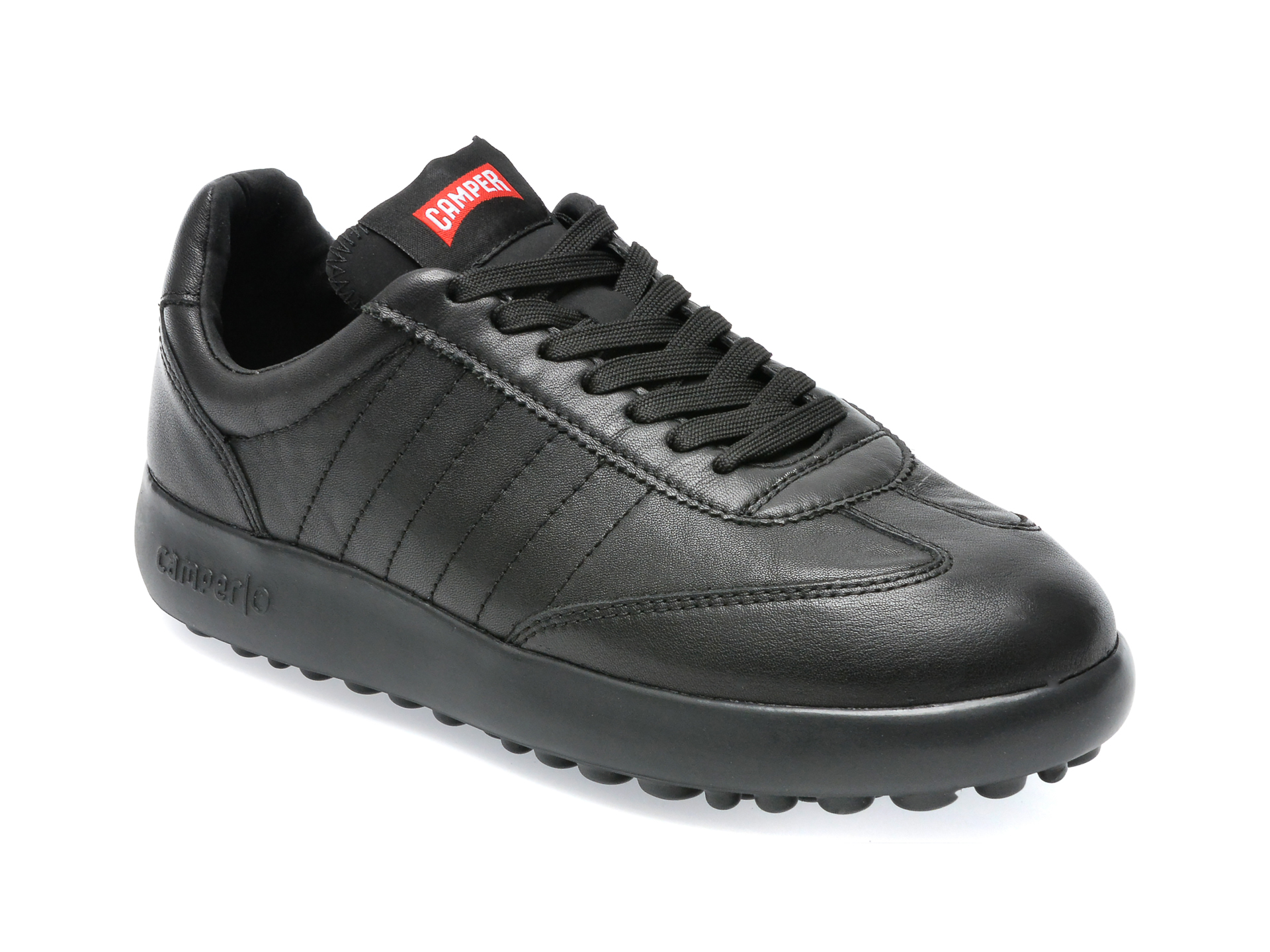 Pantofi sport CAMPER negri, K201060, din piele naturala /femei/pantofi imagine noua