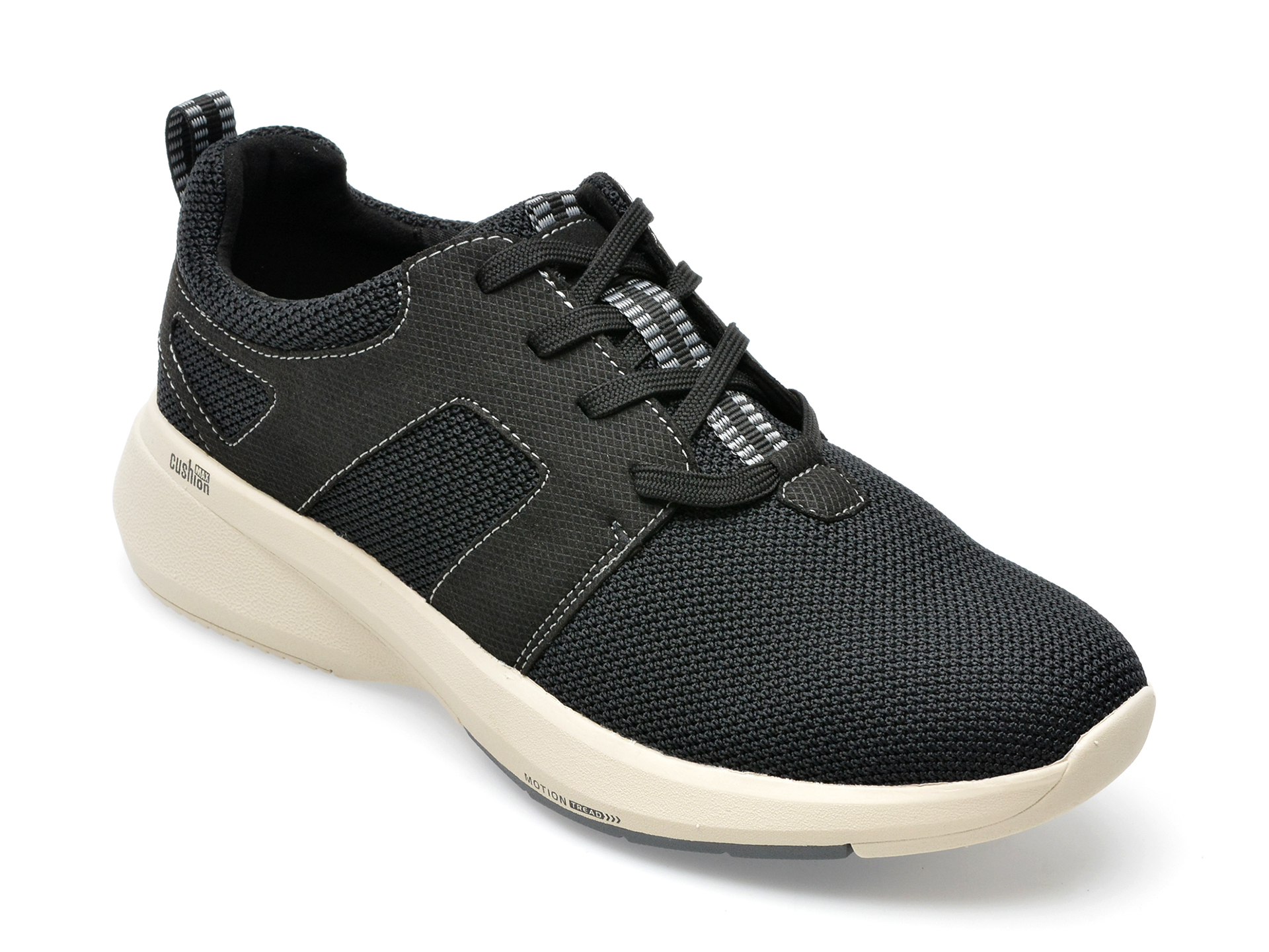 Pantofi sport CLARKS bleumarin, LEHMAN TIE 0912, din material textil /barbati/pantofi