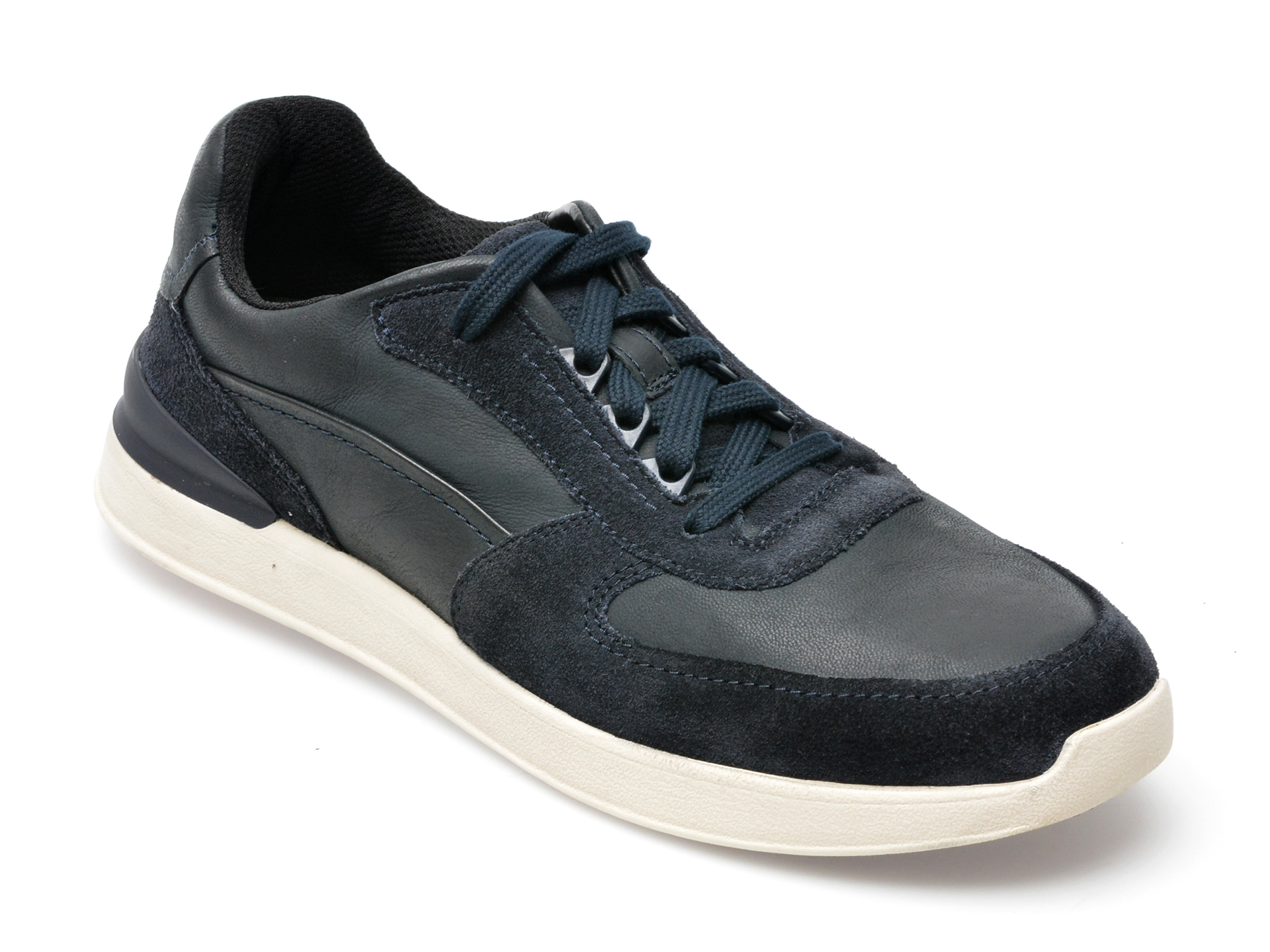 Pantofi sport CLARKS bleumarin, RACELITE MOVE 0912, din piele naturala /barbati/pantofi imagine super redus 2022